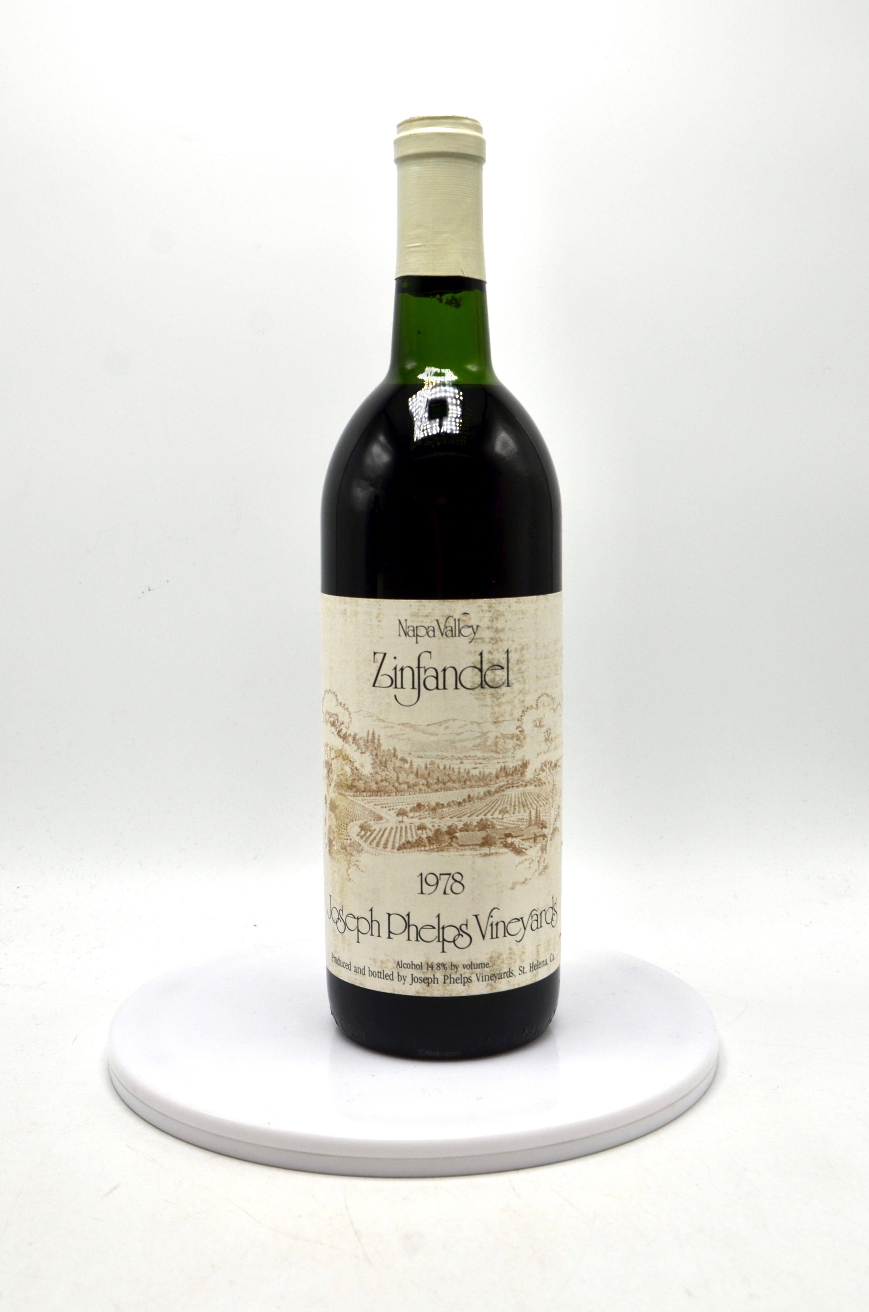 1978 Joseph Phelps Vineyards Zinfandel, Napa Valley