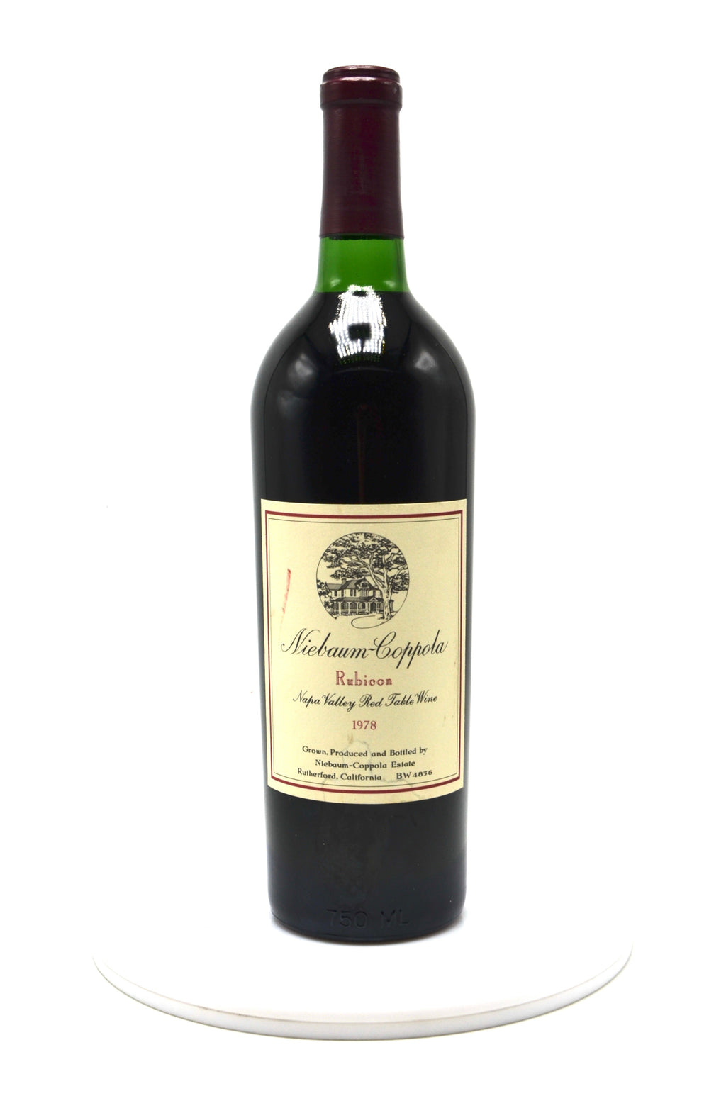 1978 Niebaum-Coppola Rubicon, Rutherford, Napa Valley