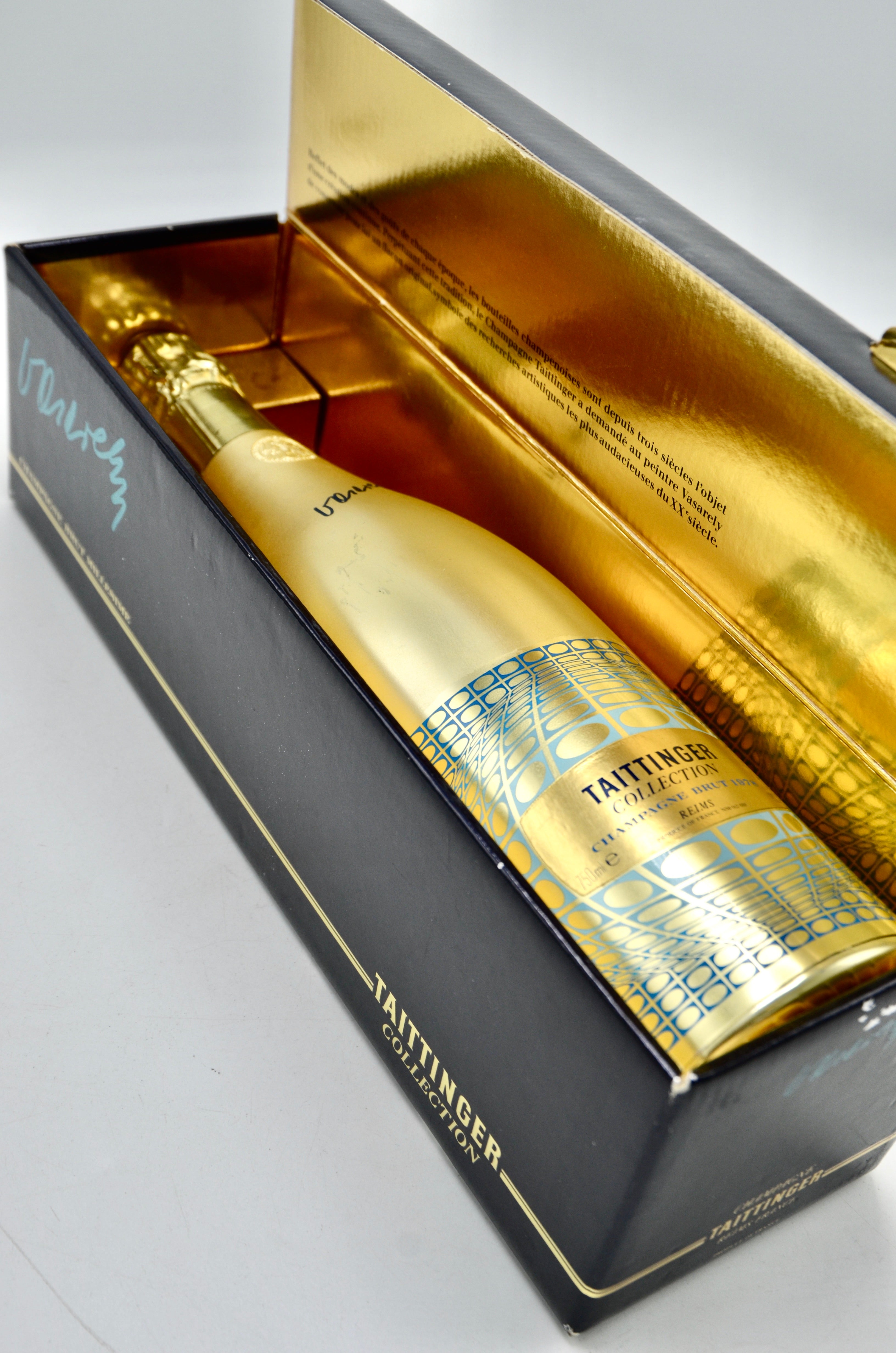 1978 Taittinger Brut Champagne, Artist Collection (Victor Vasarelly)
