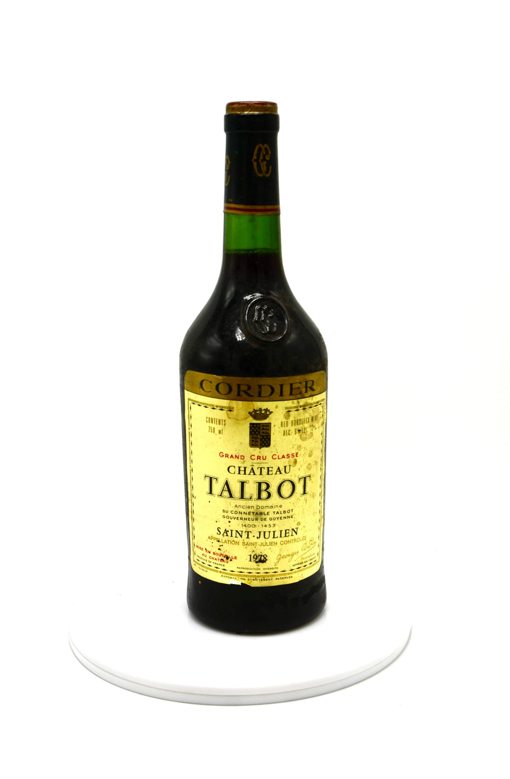 1978 Château Talbot, St. Julien
