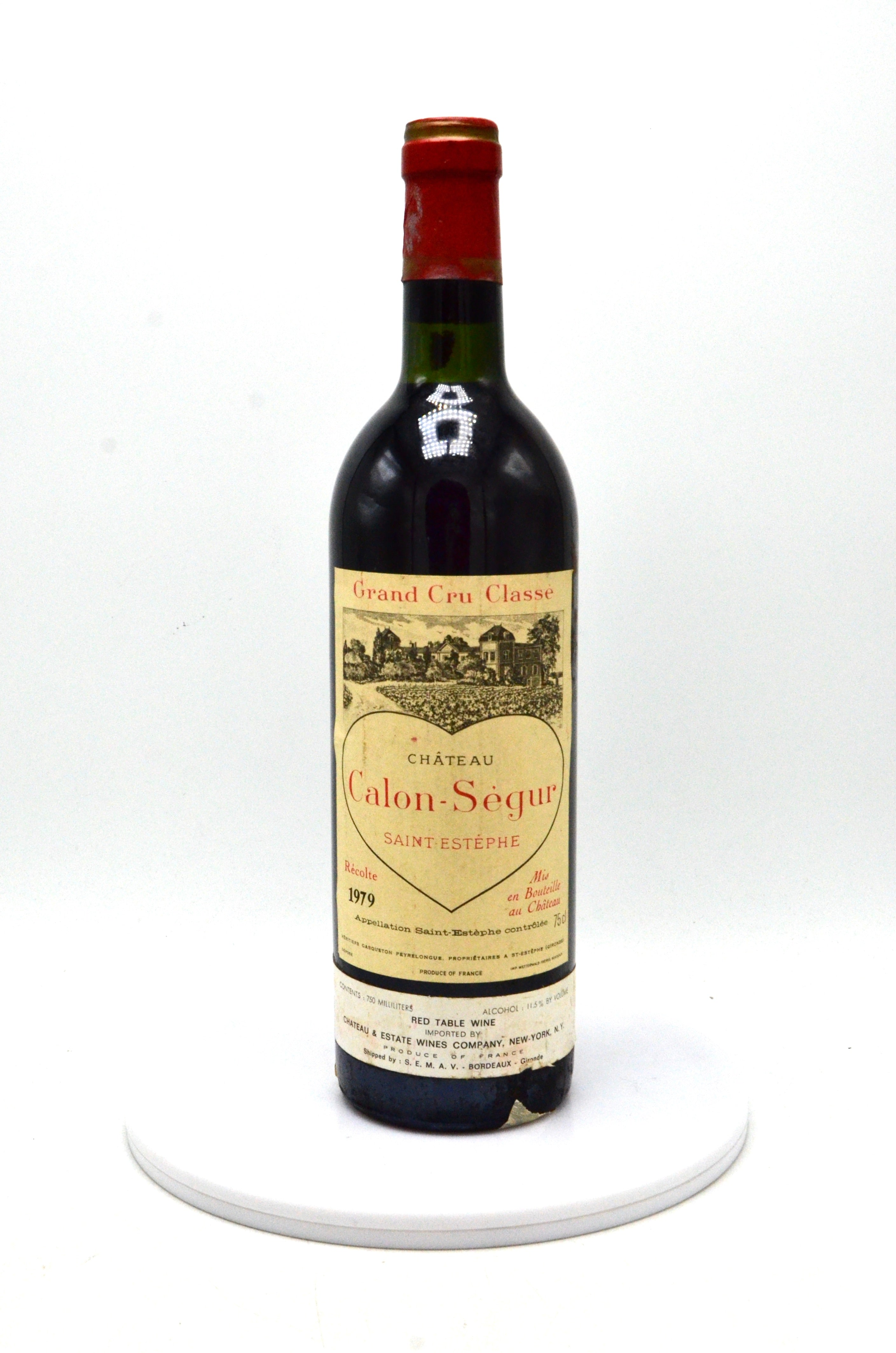1979 Château Calon-Segur, St. Estephe