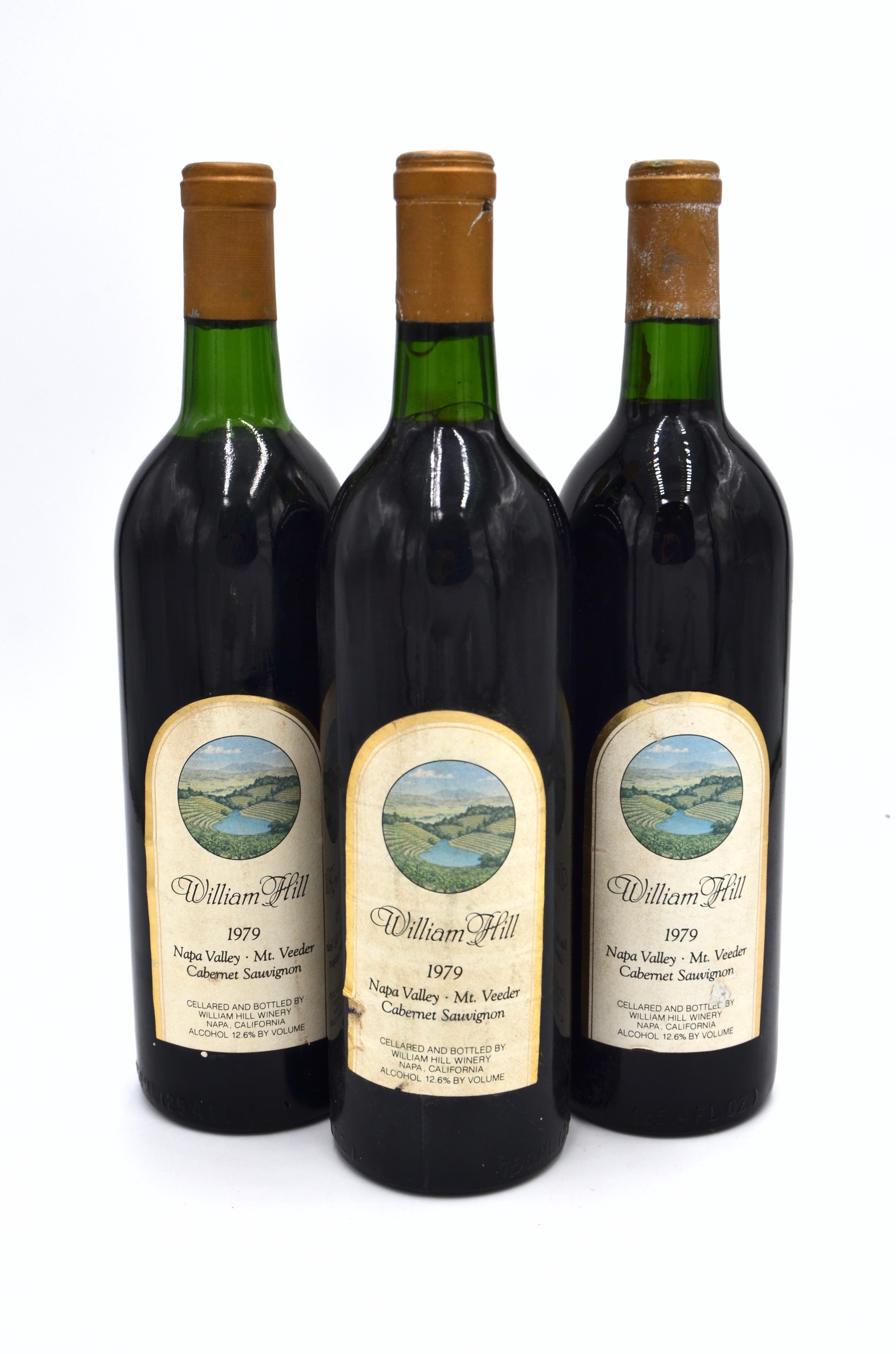 1979 William Hill Cabernet Sauvignon, Mt. Veeder, Napa Valley