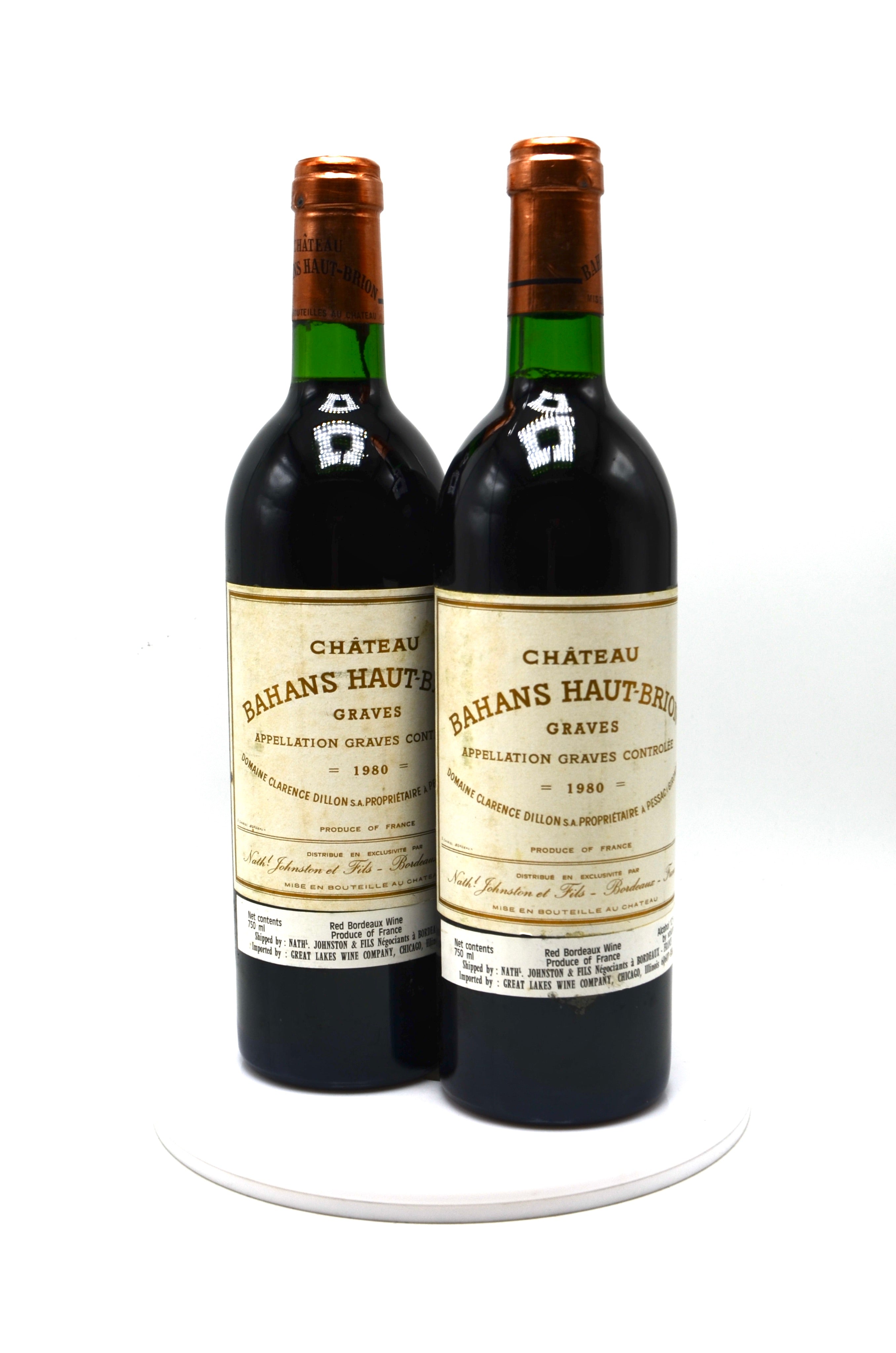 1980 Bahans Haut-Brion, Graves [Ch. Haut Brion's 2nd]