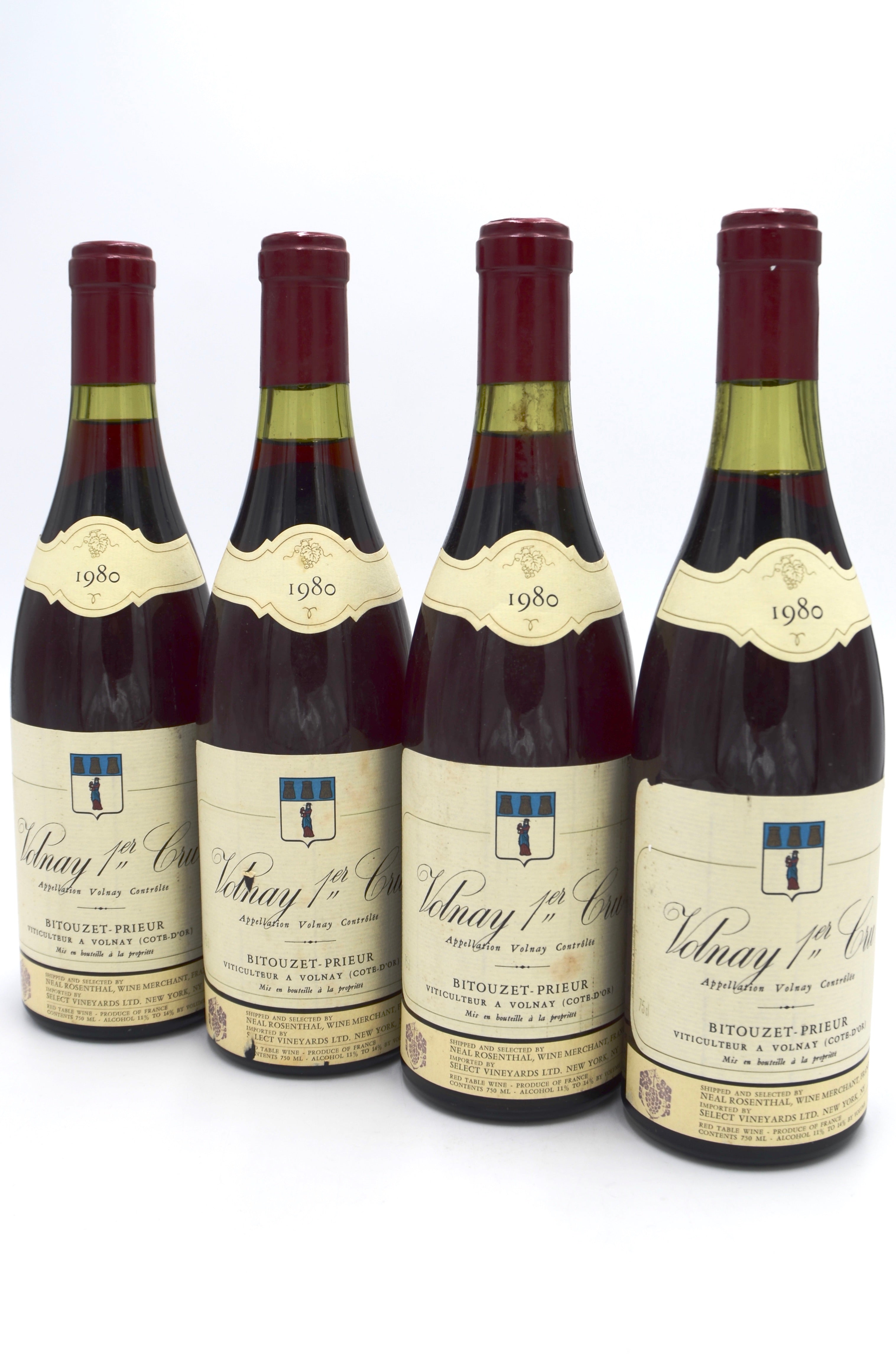 1980 Bitouzet-Prieur Volnay, Premier Cru