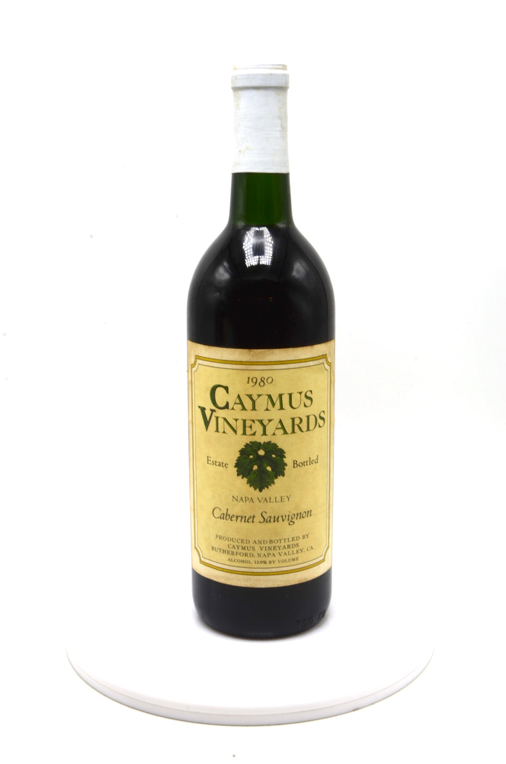 1980 Caymus Cabernet Sauvignon, Rutherford, Napa Valley