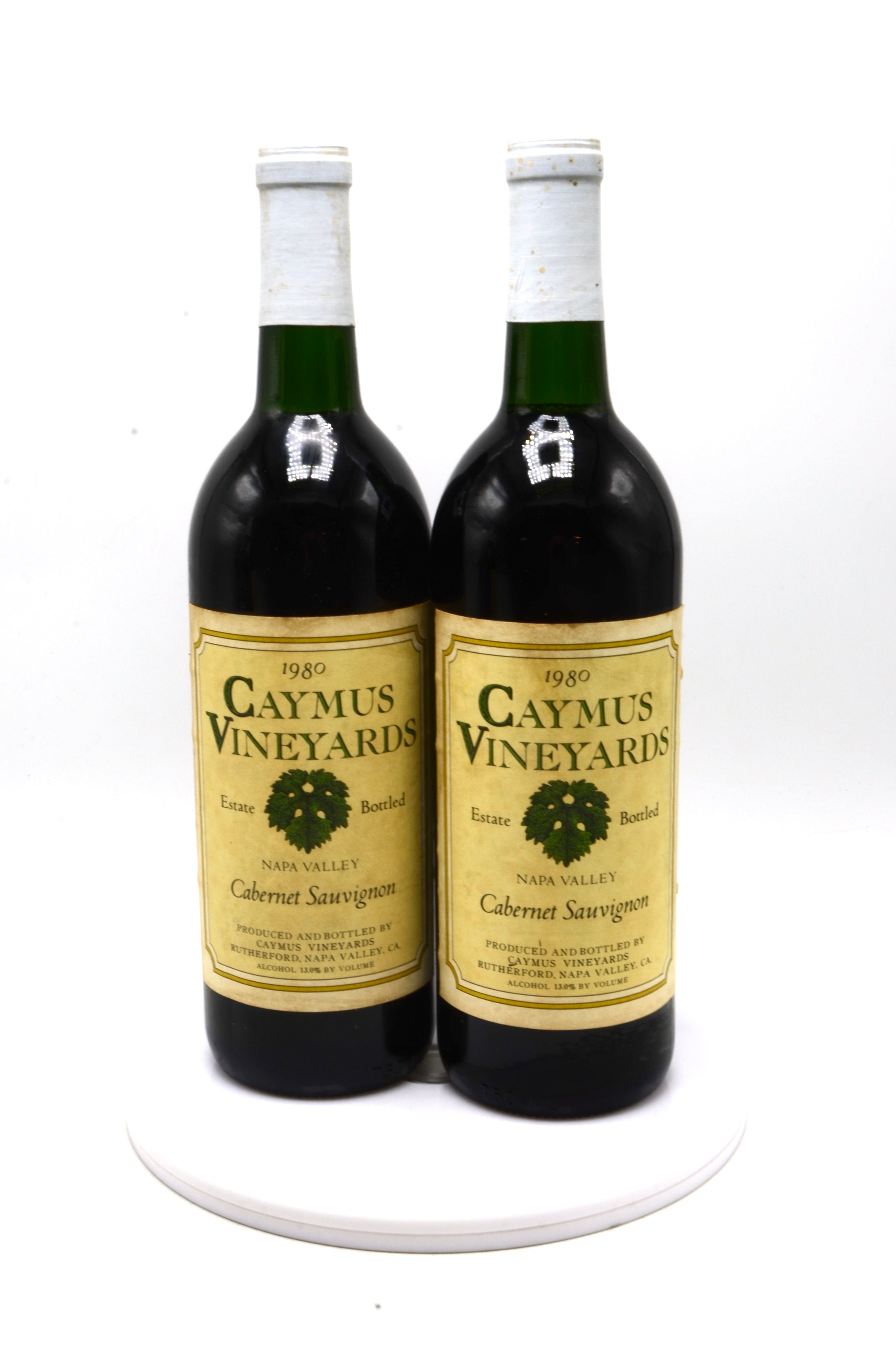 1980 Caymus Cabernet Sauvignon, Rutherford, Napa Valley
