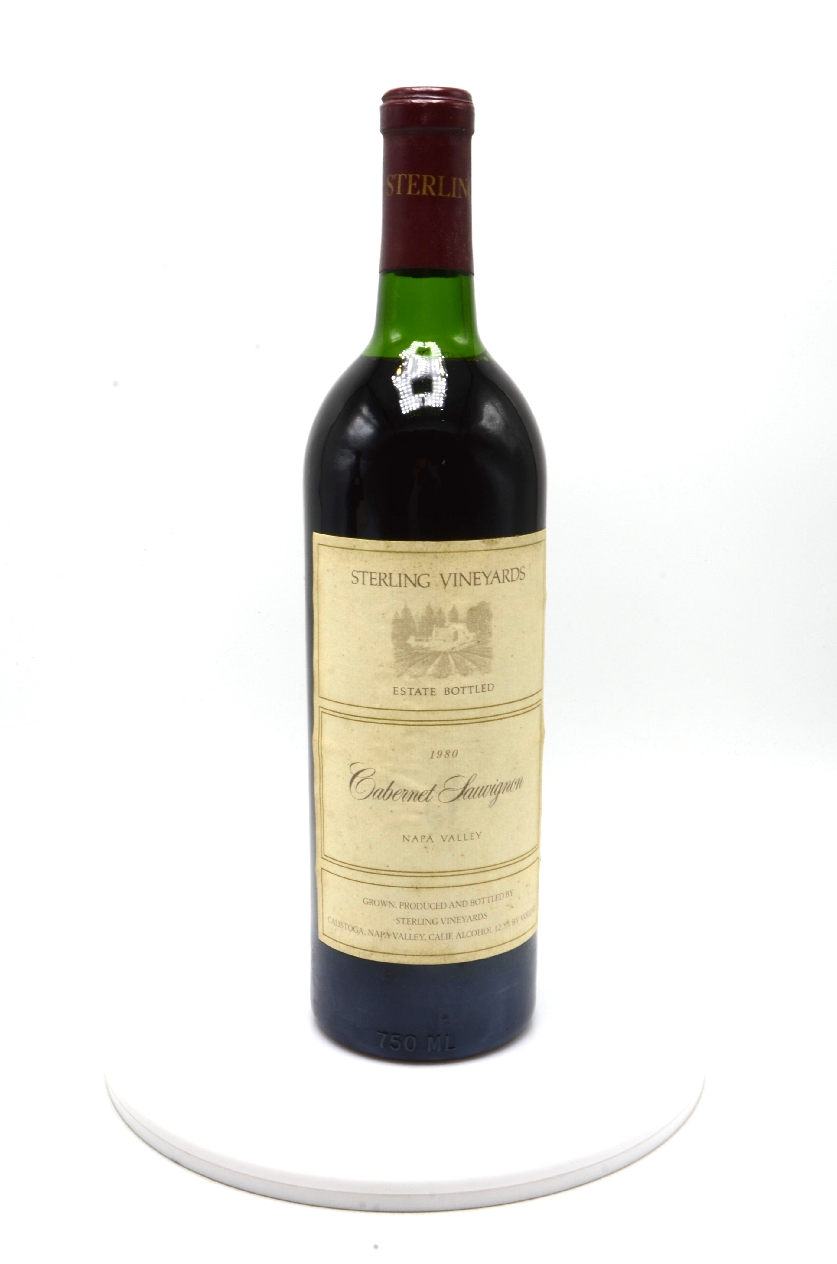 1980 Sterling Vineyards Cabernet Sauvignon, Napa Valley