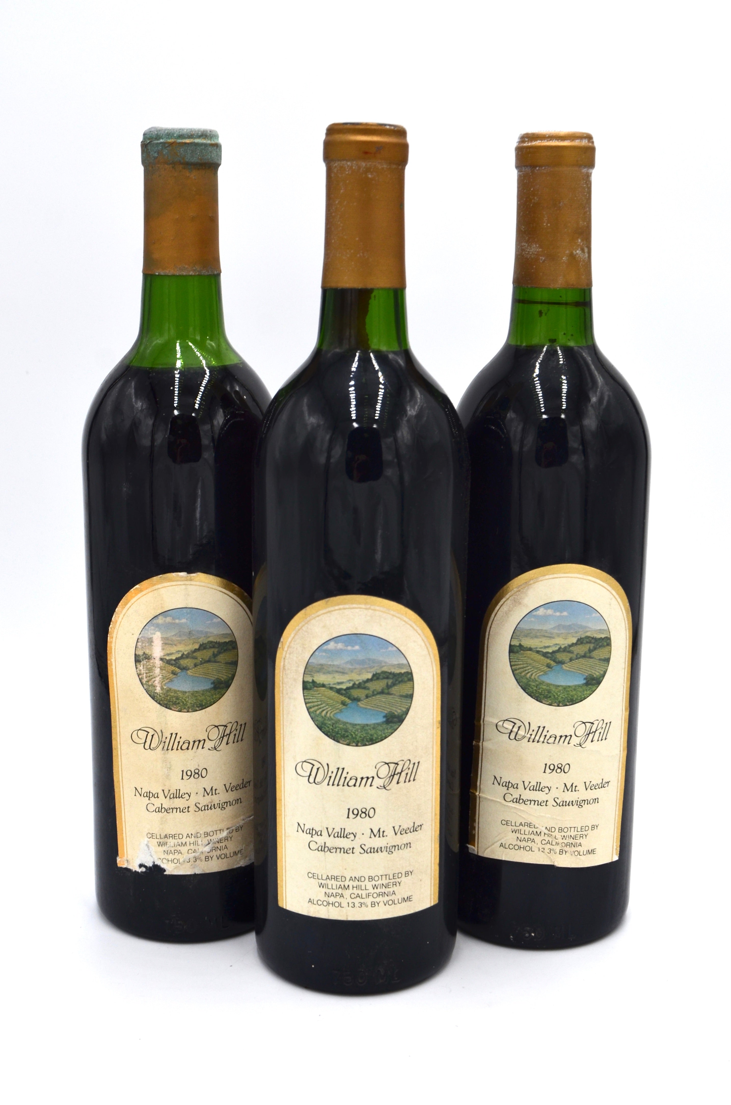 1980 William Hill Cabernet Sauvignon, Mt. Veeder, Napa Valley