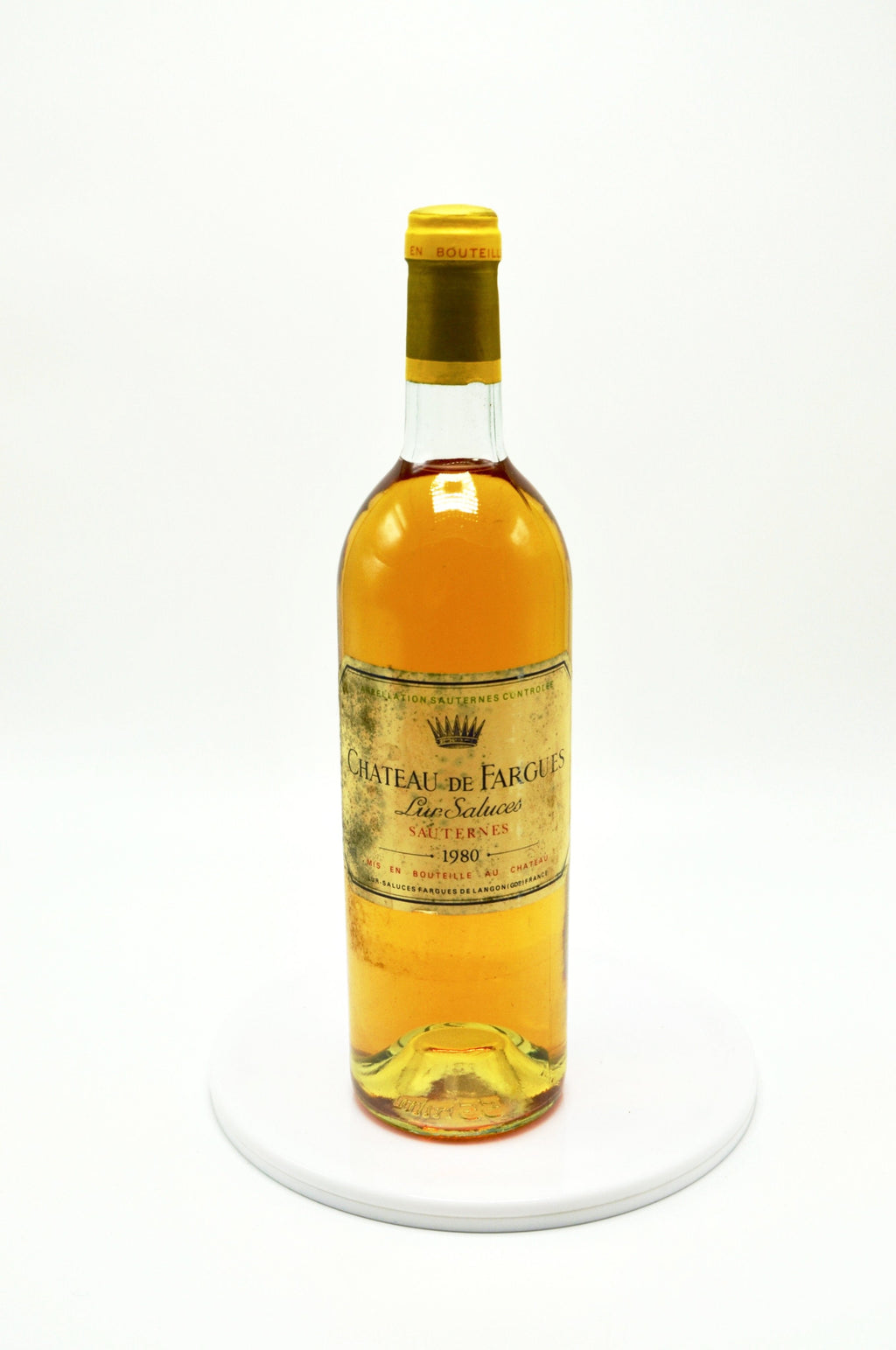 1980 Château de Fargues, Sauternes