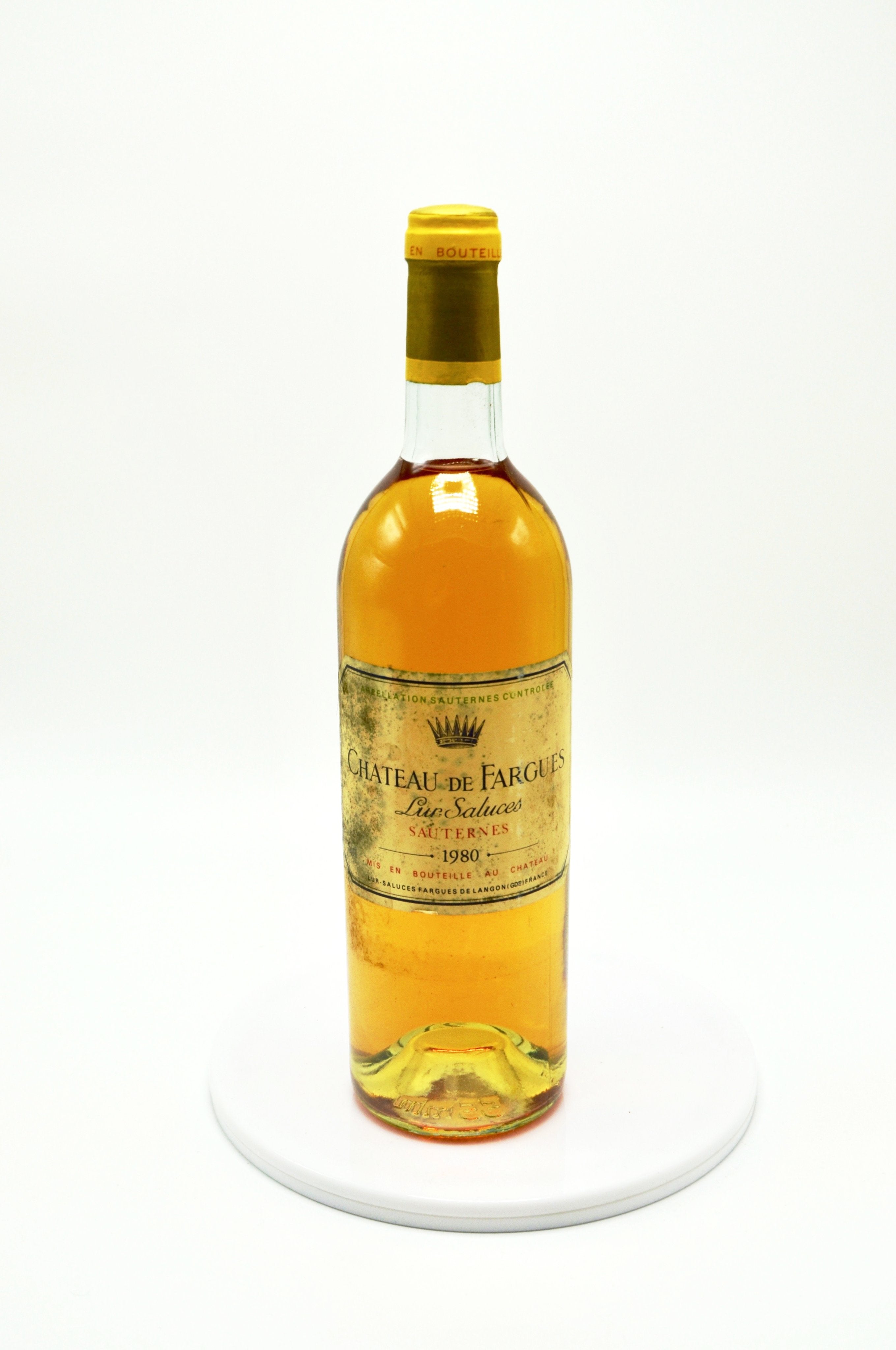 1980 Château de Fargues, Sauternes