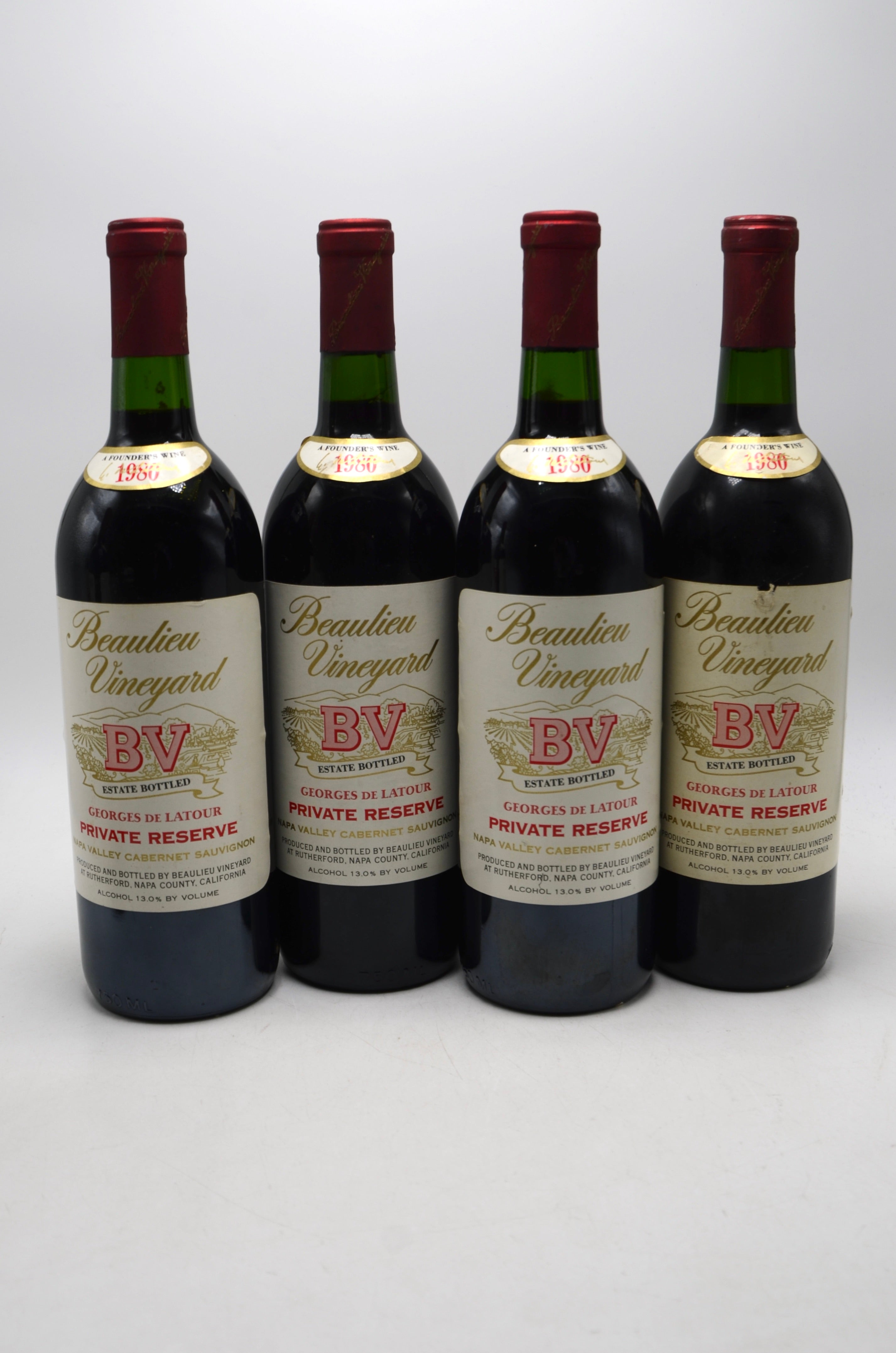 1980 Beaulieu Vineyard Georges de Latour Private Reserve Cabernet Sauvignon, Napa Valley