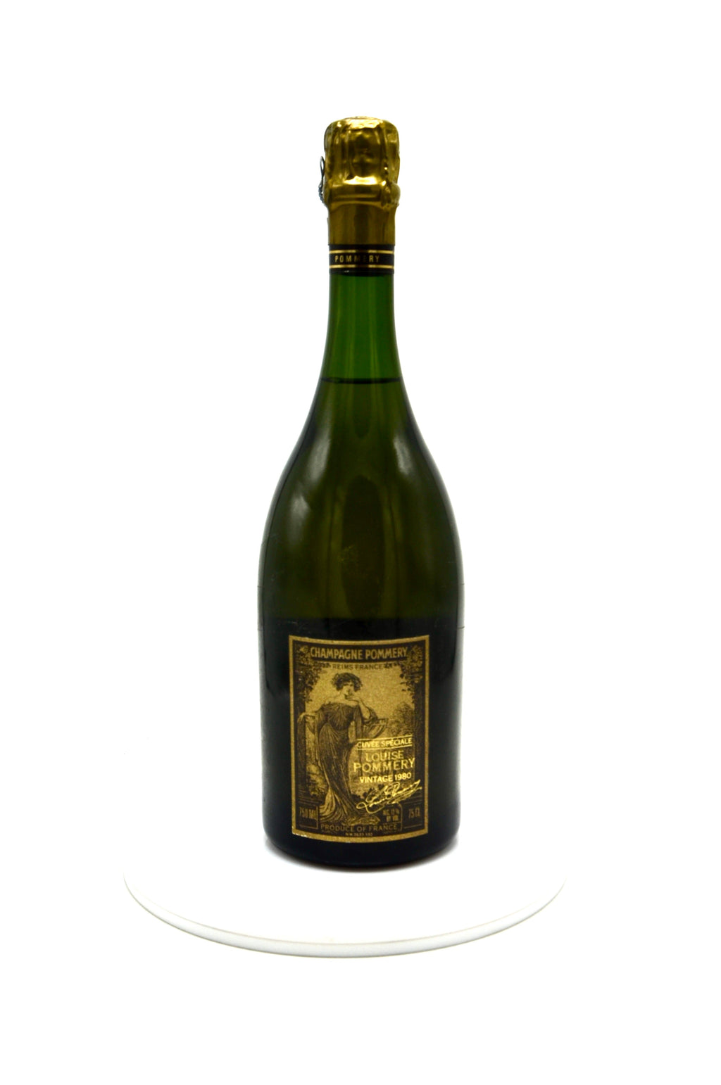 1980 Pommery Champagne, Cuvee Louise Speciale