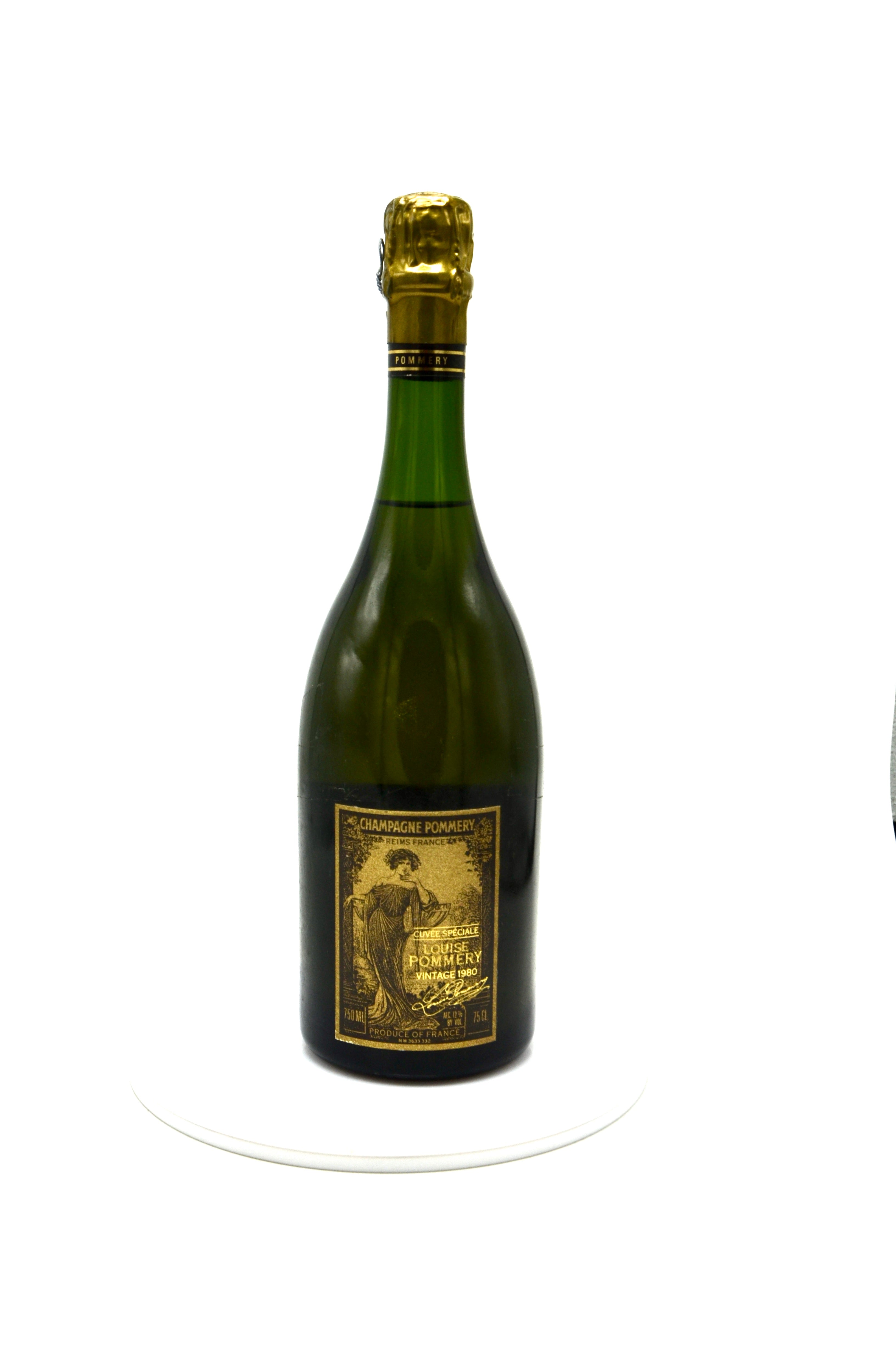1980 Pommery Champagne, Cuvee Louise Speciale