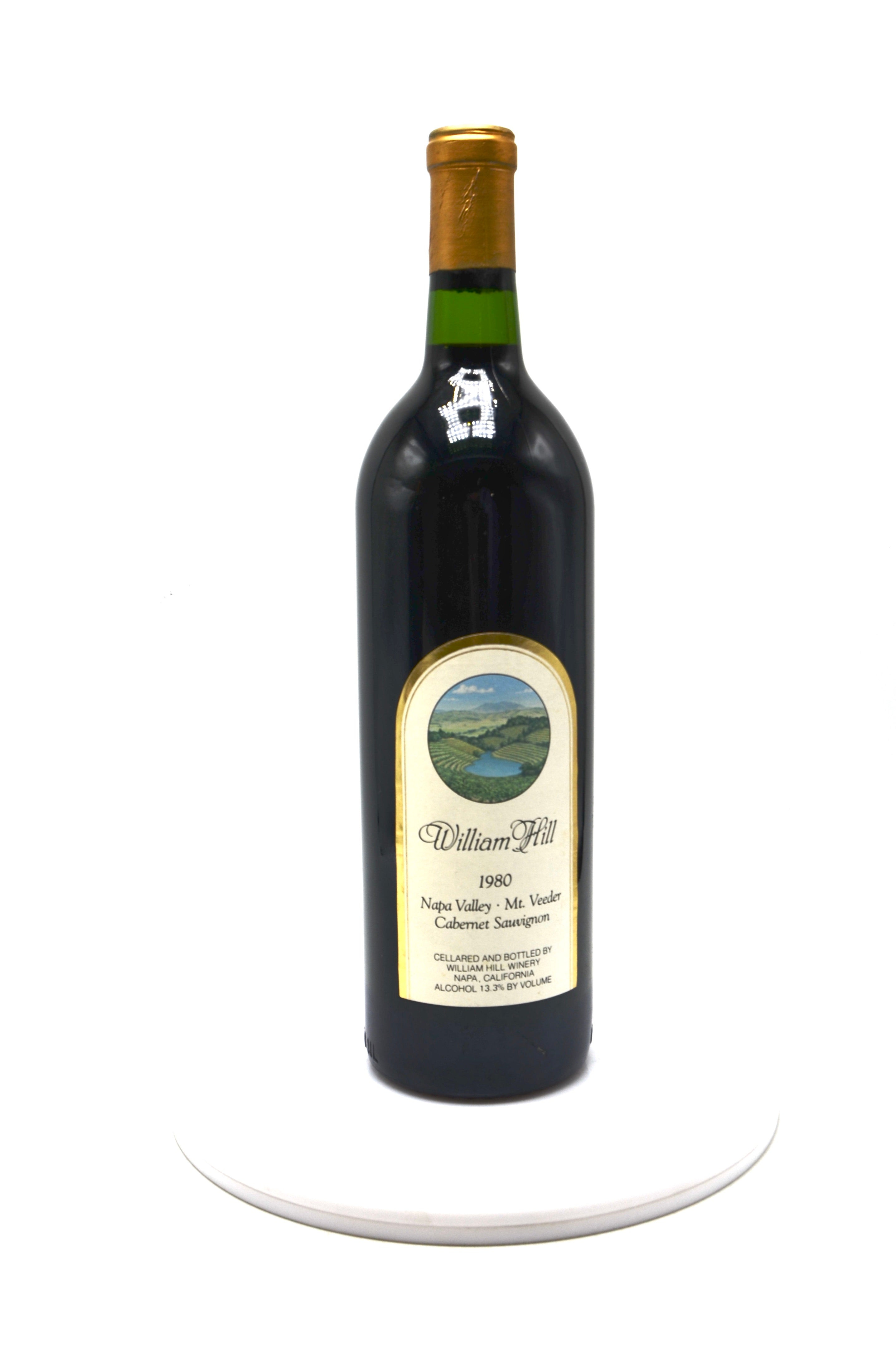 1980 William Hill Cabernet Sauvignon, Mt. Veeder, Napa Valley