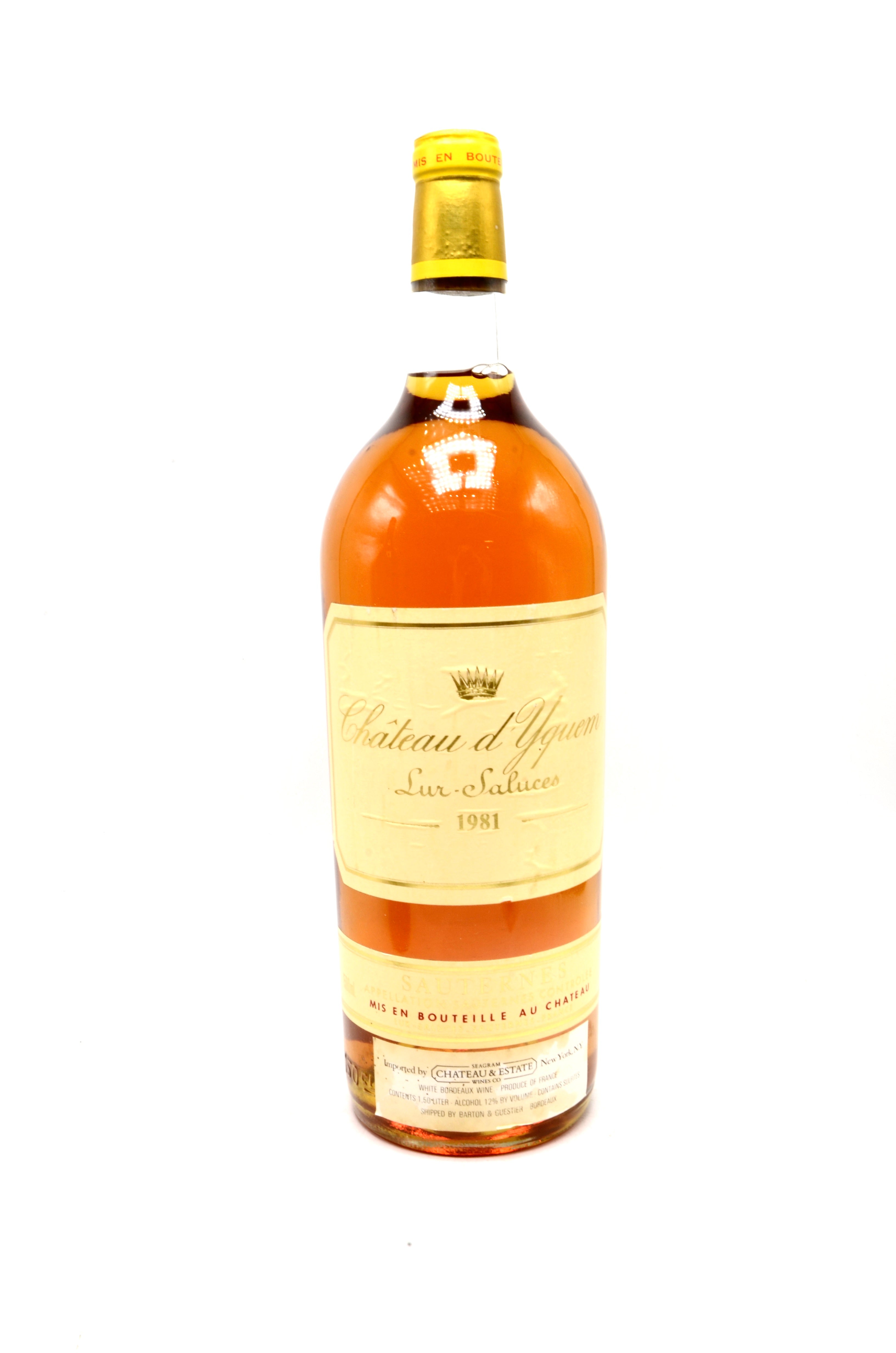 1981 Chateau d'Yquem, Sauternes (magnum)