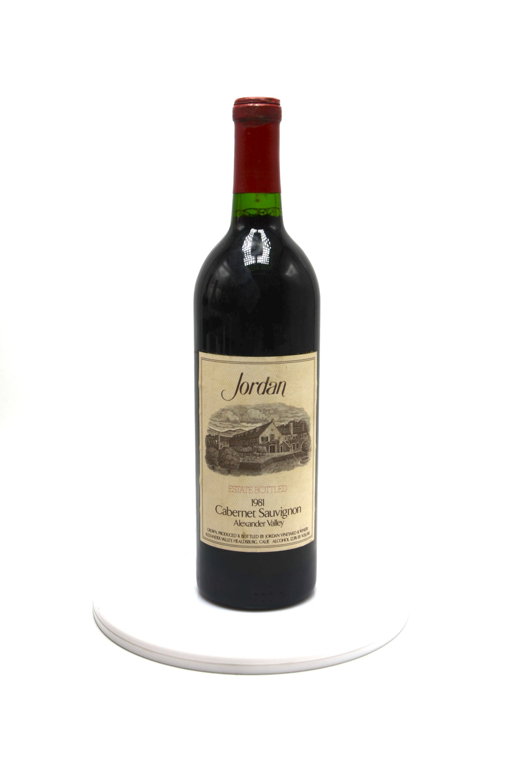 1981 Jordan Cabernet Sauvignon, Alexander Valley
