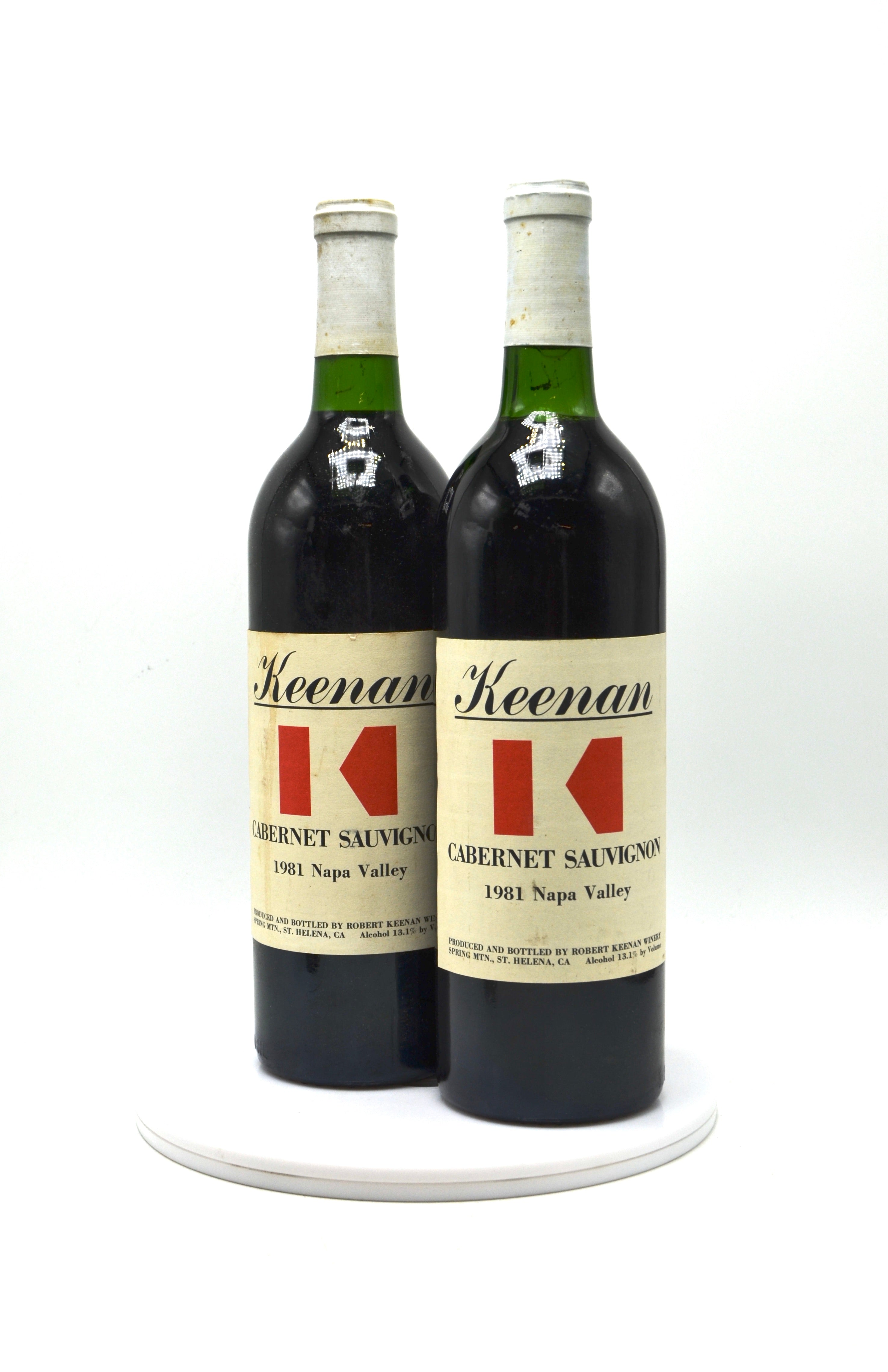 1981 Robert Keenan Cabernet Sauvignon, Napa Valley