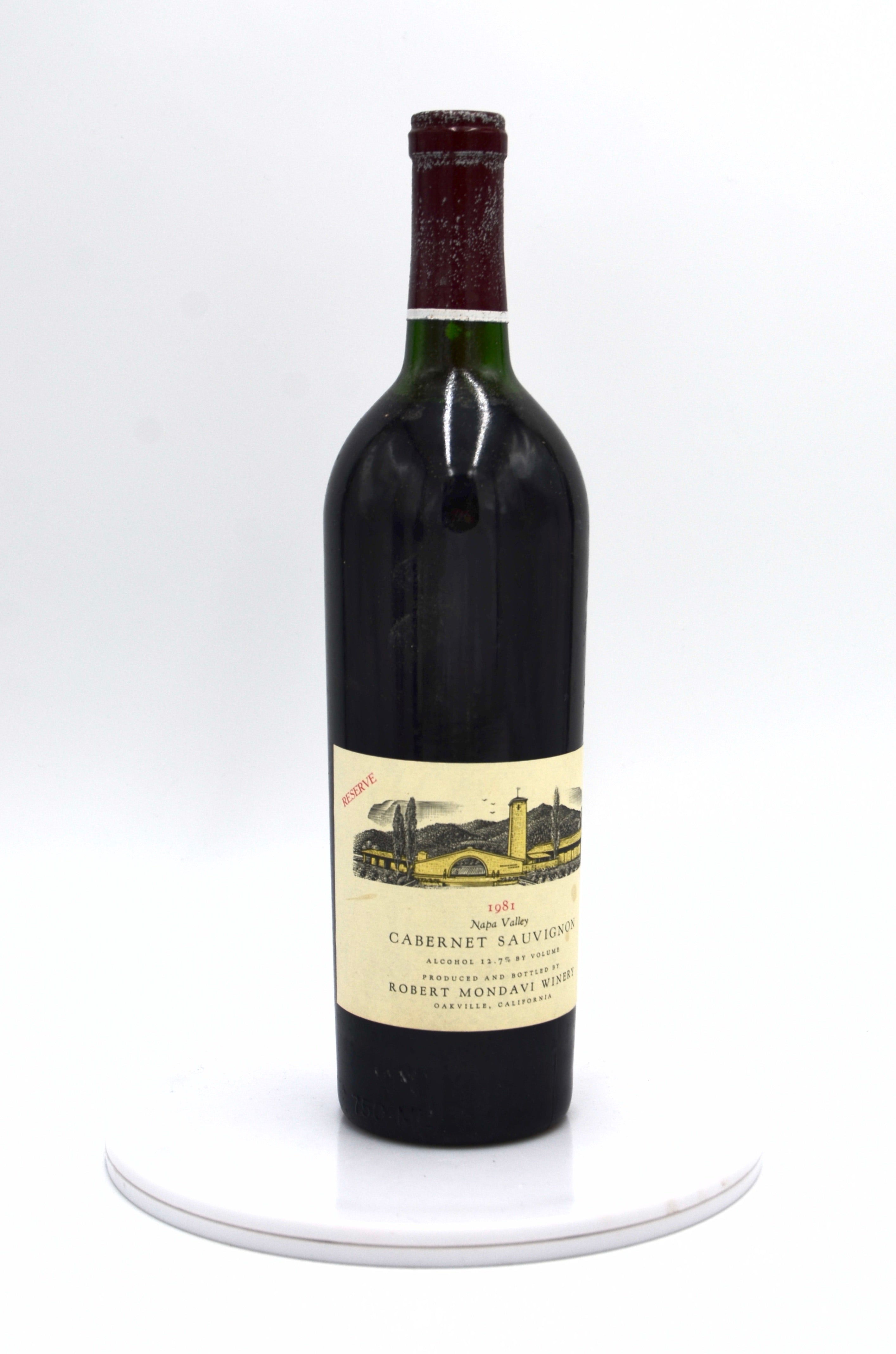 1981 Robert Mondavi Reserve Cabernet Sauvignon, Napa Valley