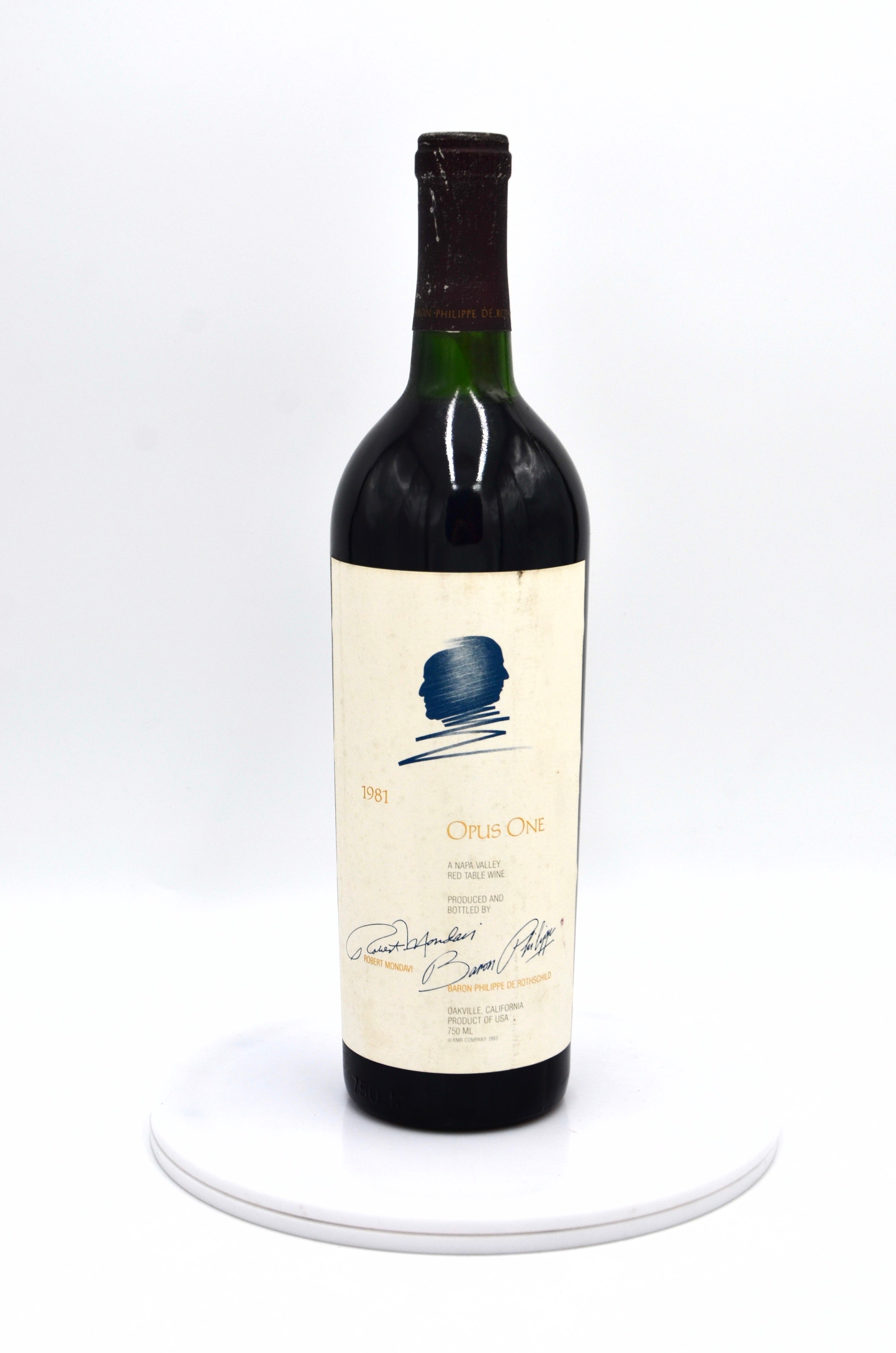 1981 Opus One, Napa Valley
