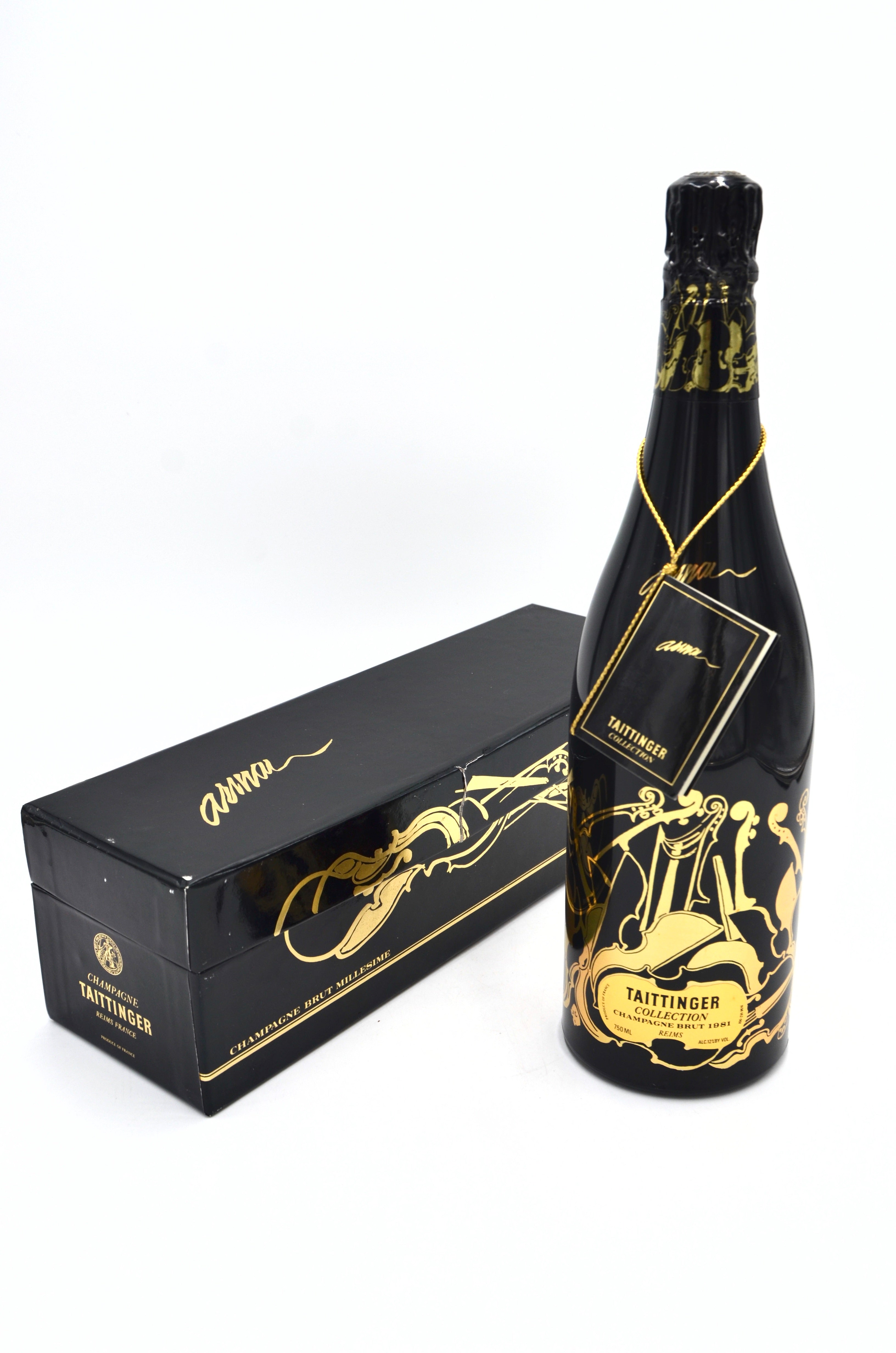 1981 Taittinger Vintage Brut Champagne, Artist Collection (Arman)
