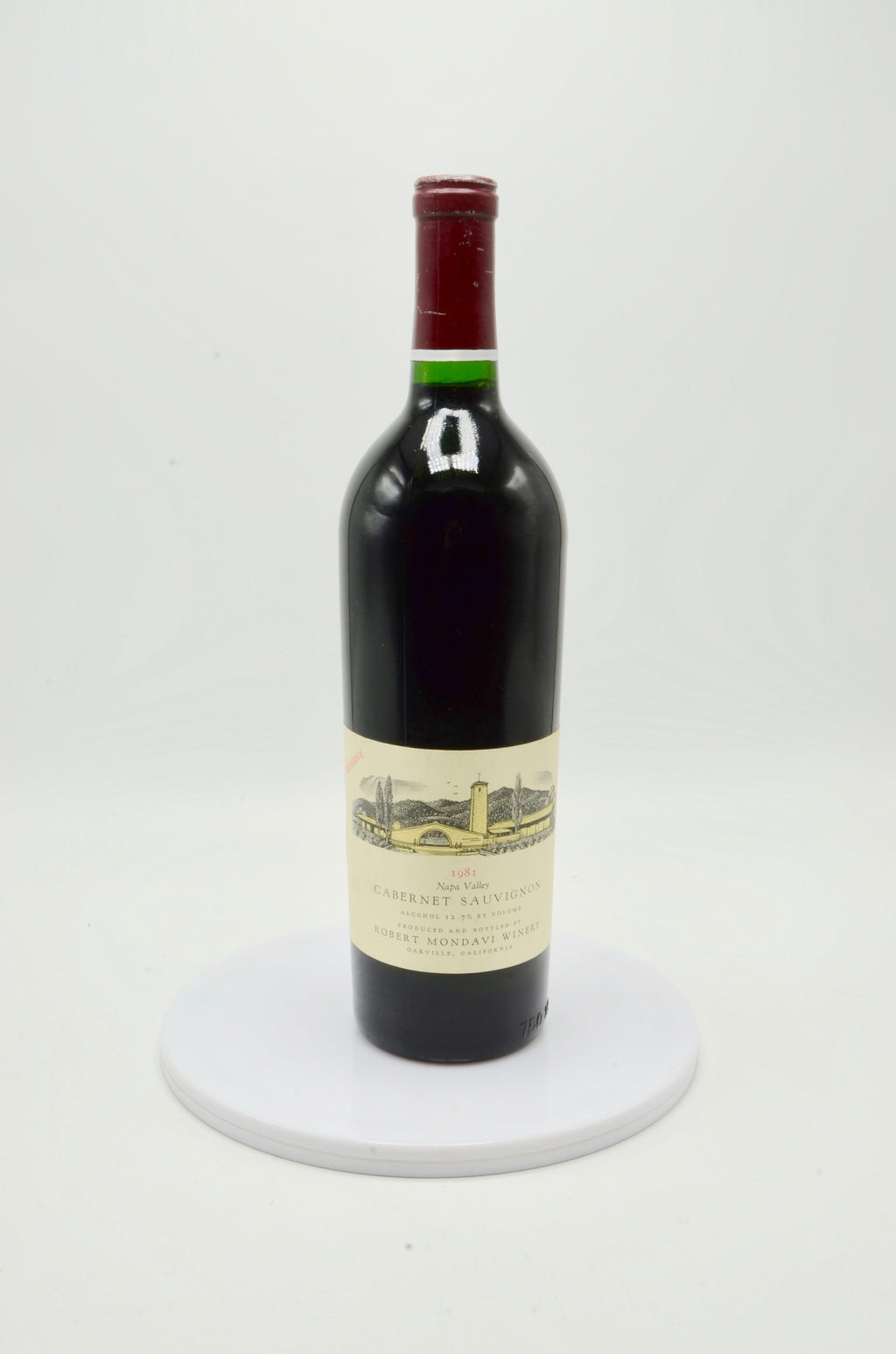 1981 Robert Mondavi Reserve Cabernet Sauvignon, Napa Valley