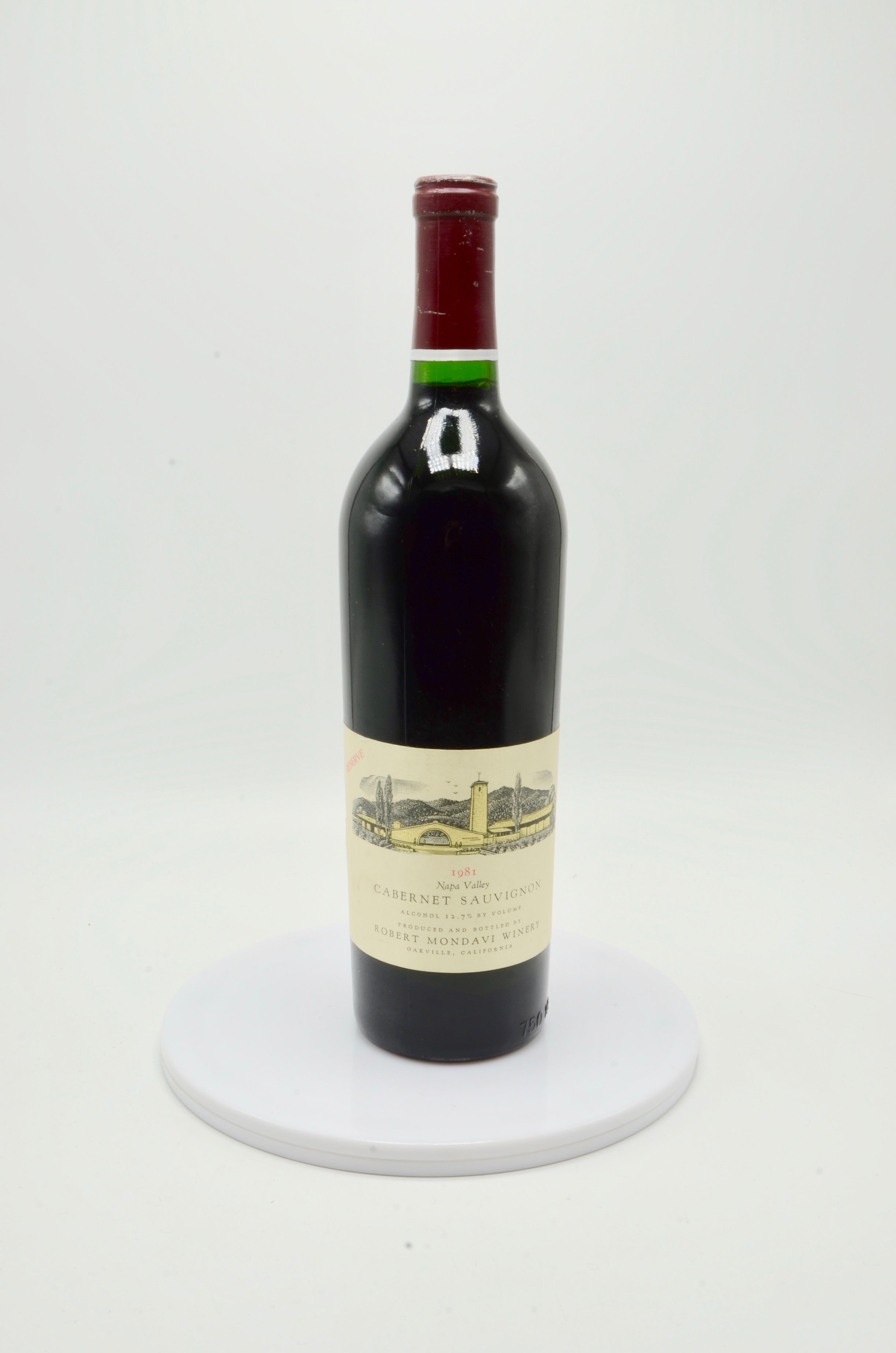 1981 Robert Mondavi Reserve Cabernet Sauvignon, Napa Valley