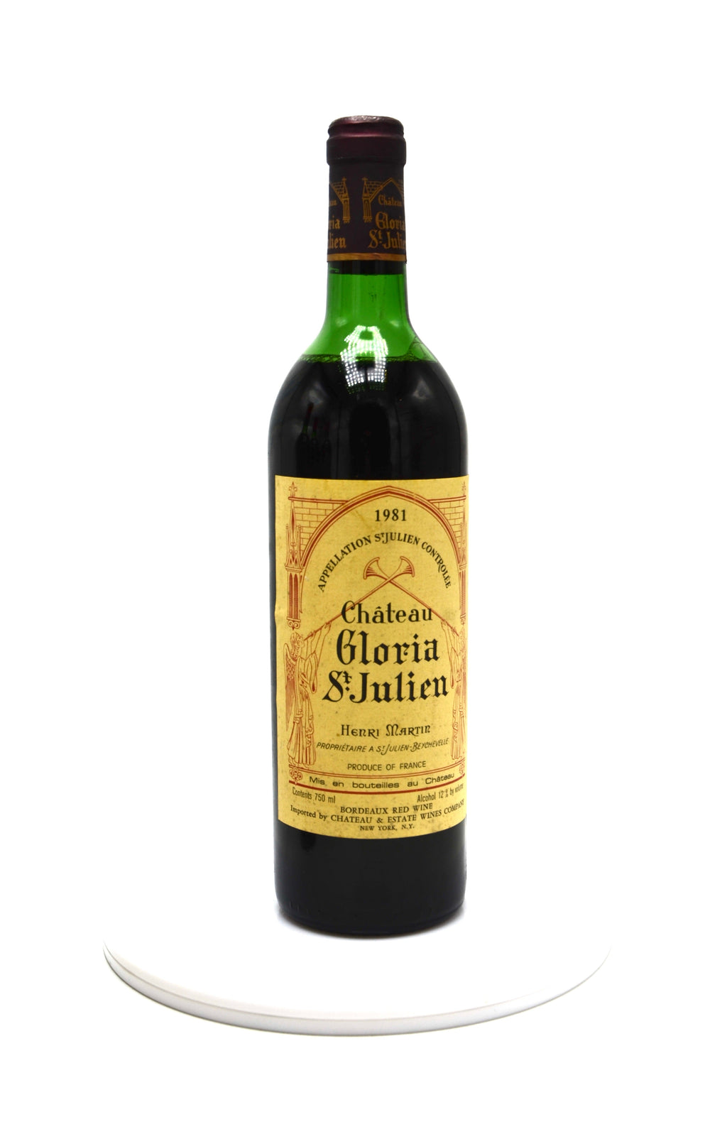 1981 Château Gloria, St. Julien