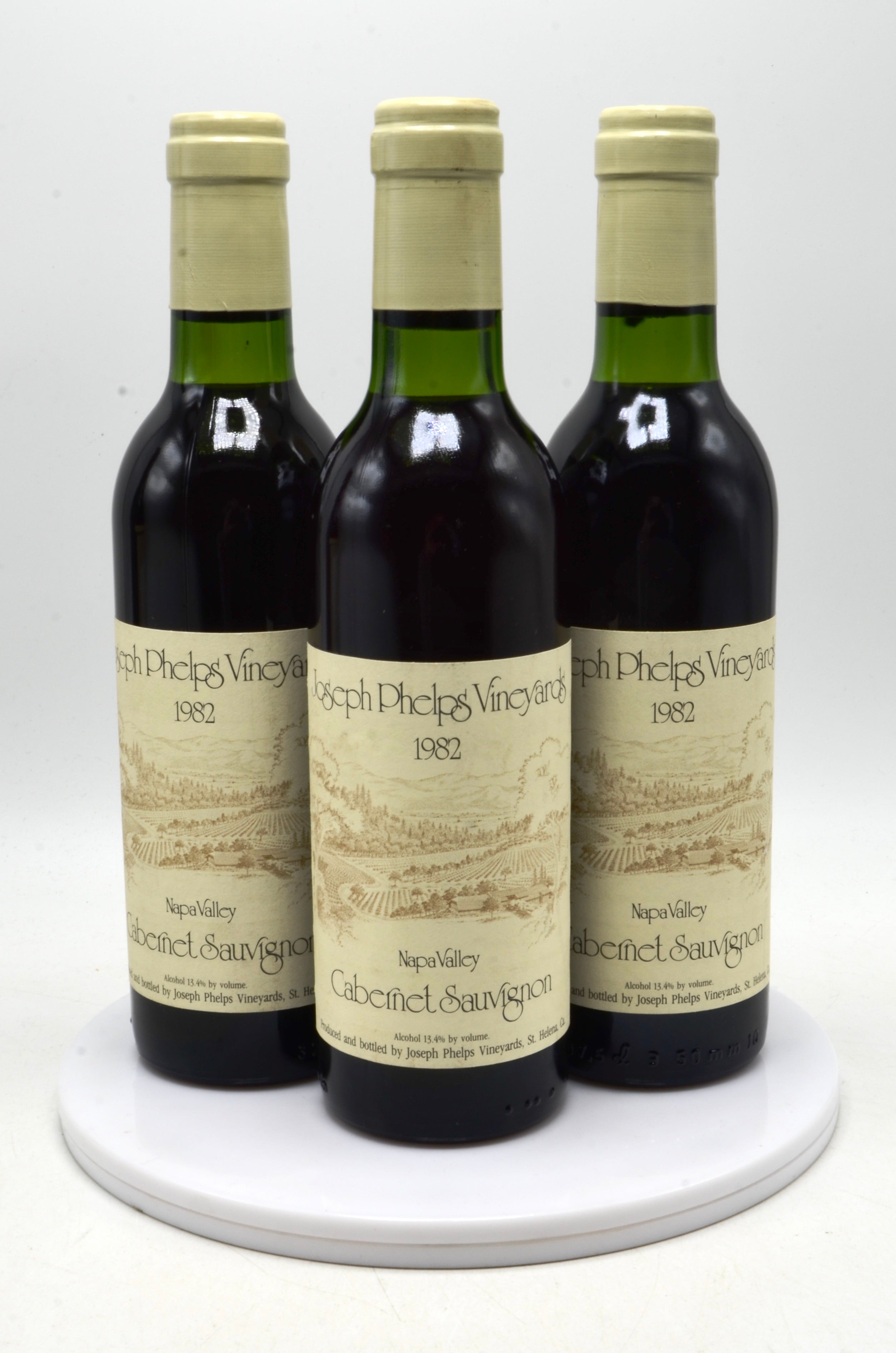 1982 Joseph Phelps Vineyards Cabernet Sauvignon, Napa Valley (half-bottle)