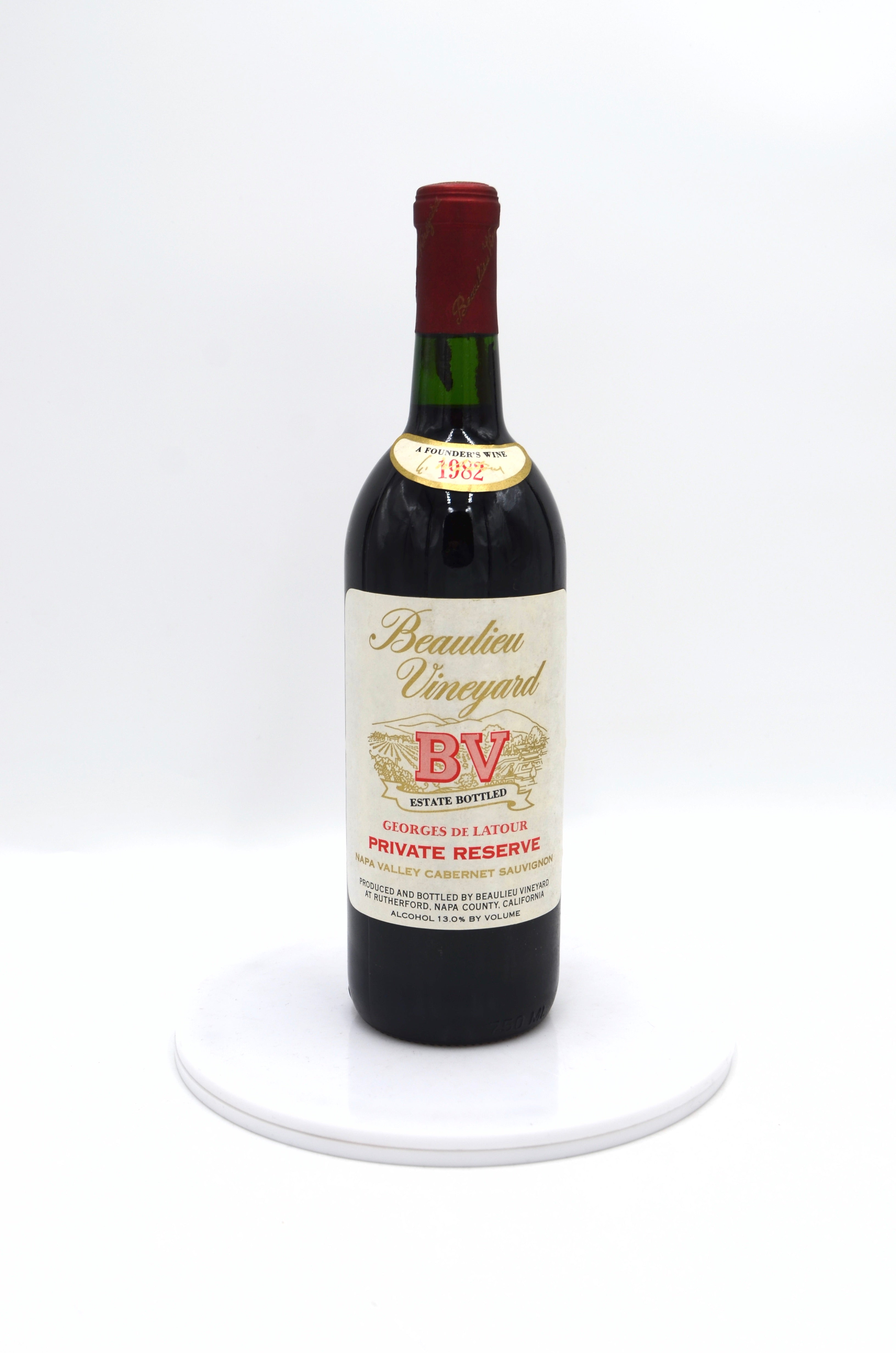 1982 Beaulieu Vineyard Georges de Latour Private Reserve Cabernet Sauvignon, Napa Valley
