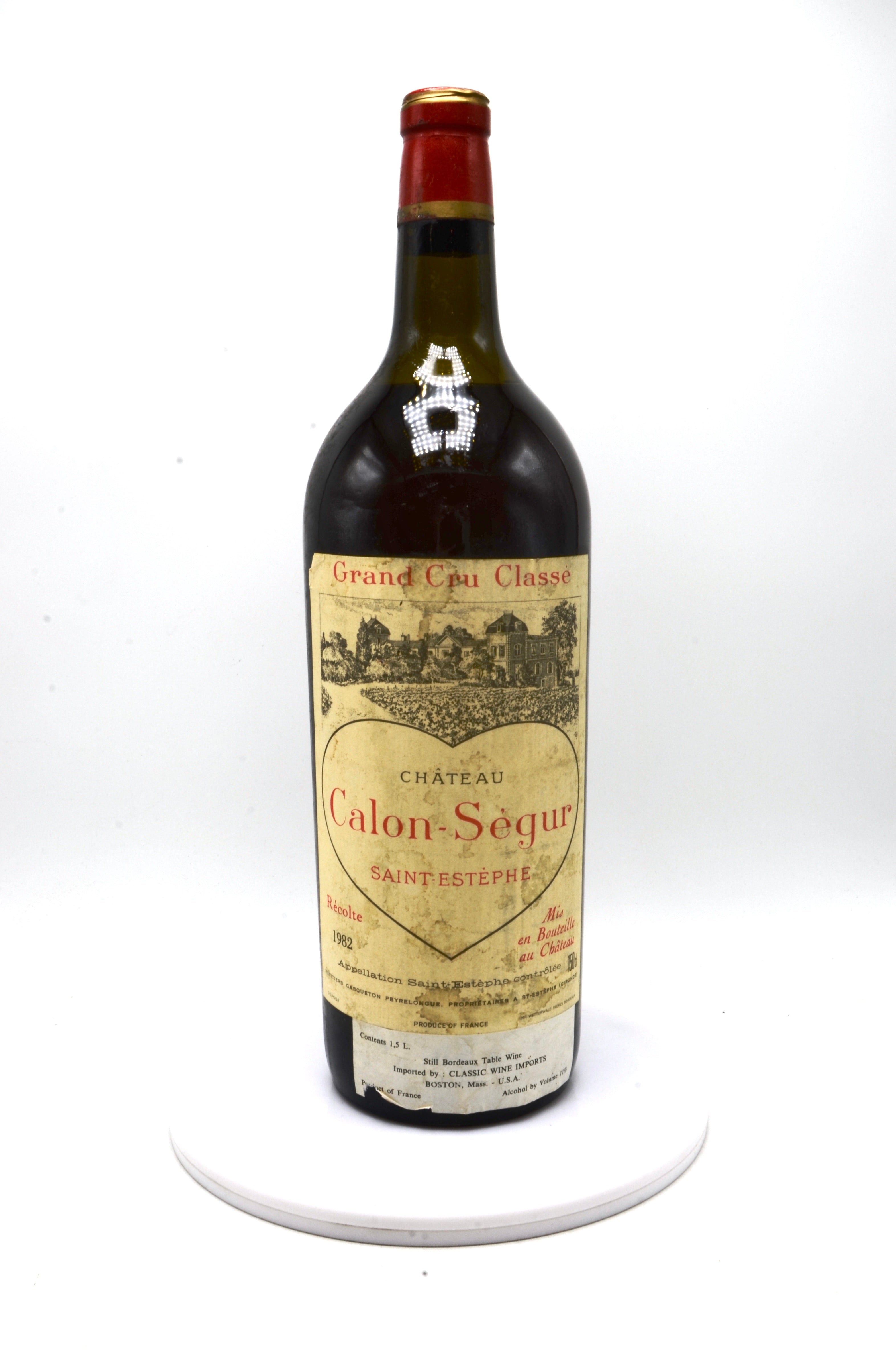 1982 Château Calon Segur, St. Estephe (magnum)