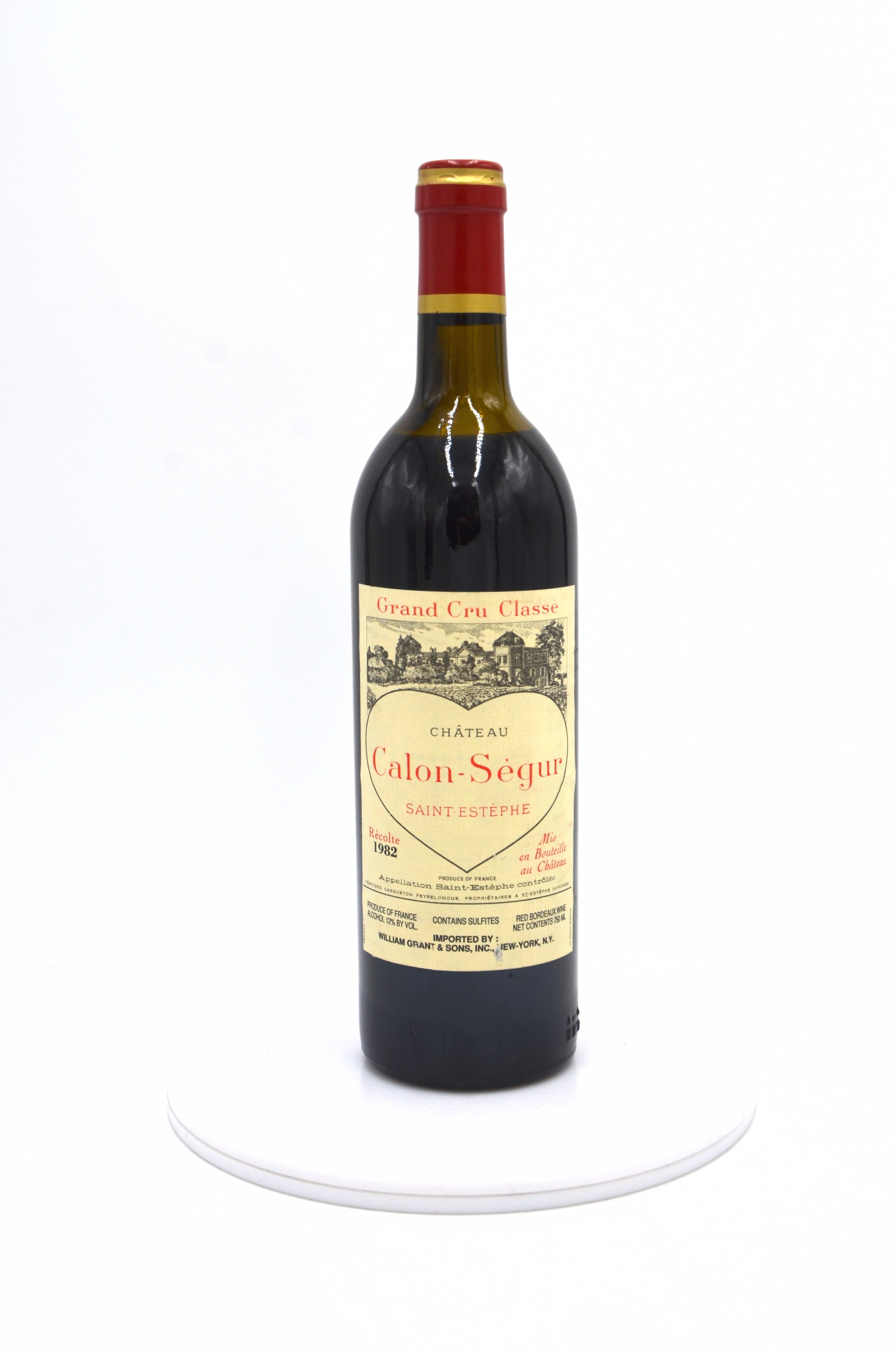 1982 Château Calon-Segur, St. Estephe