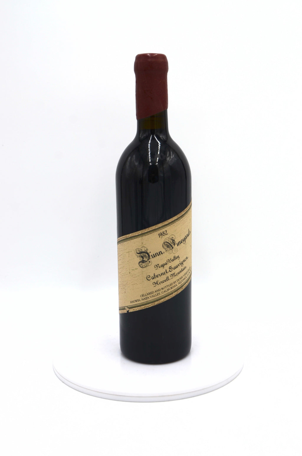 1982 Dunn Vineyards Cabernet Sauvignon, Howell Mountain