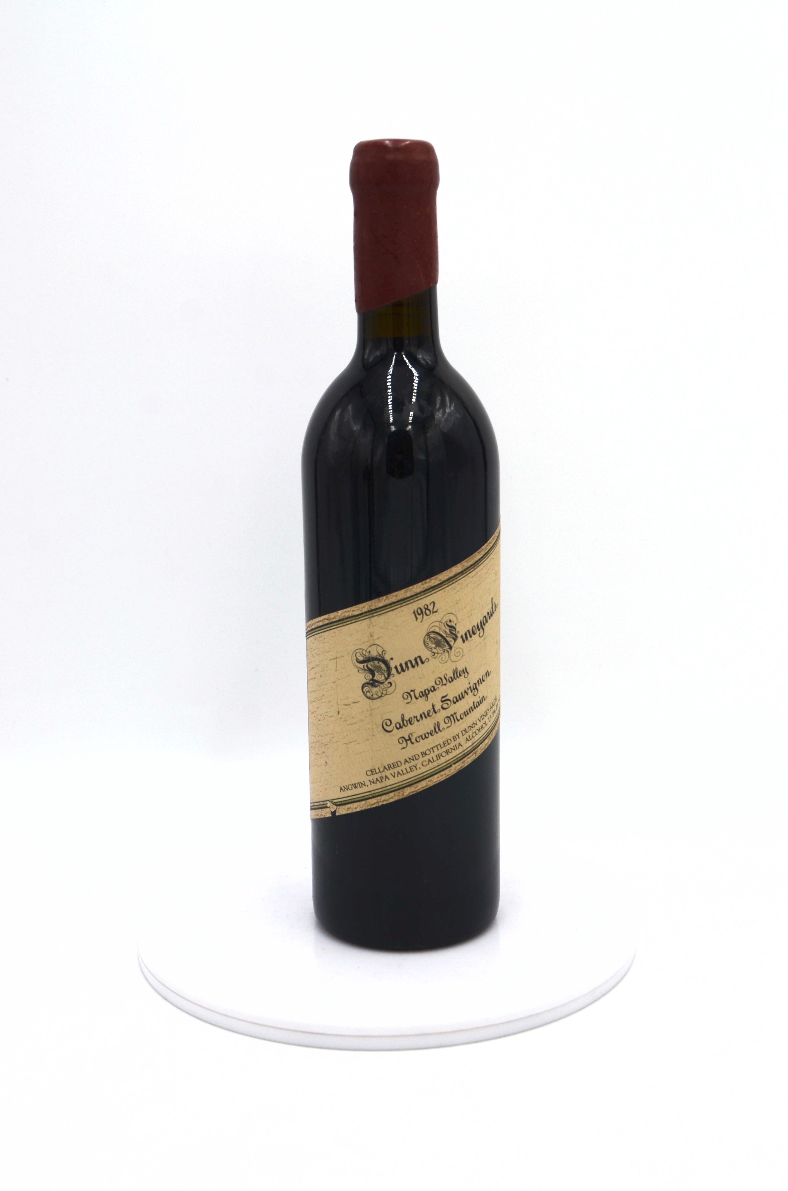 1982 Dunn Vineyards Cabernet Sauvignon, Howell Mountain