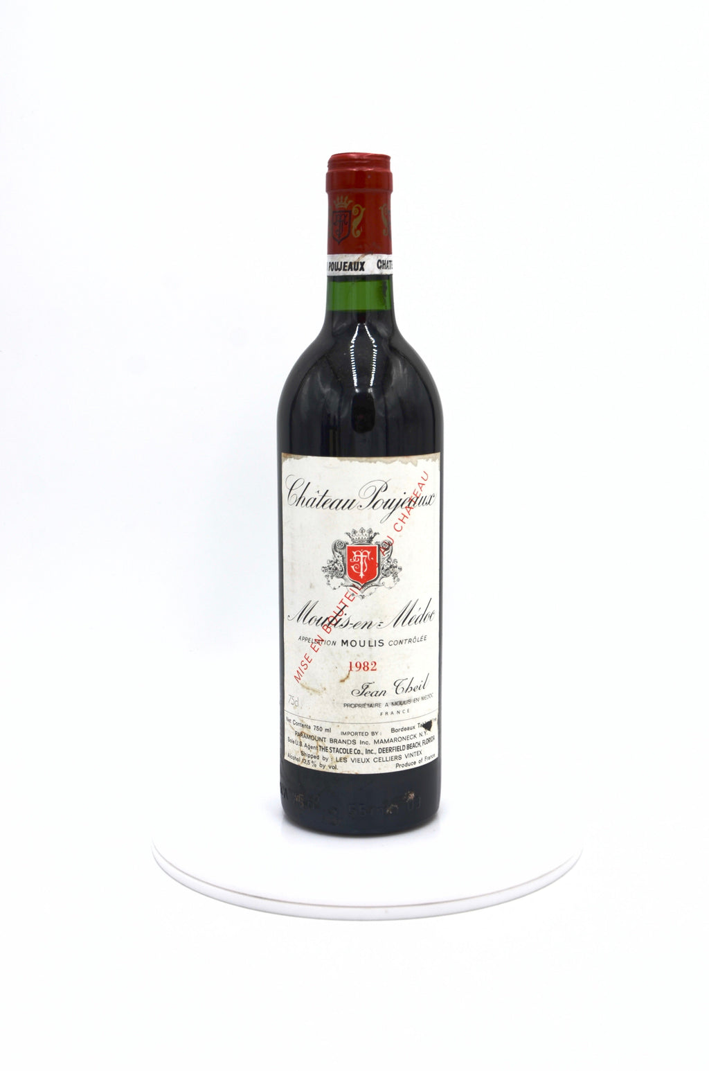 1982 Château Poujeaux, Moulis en Medoc