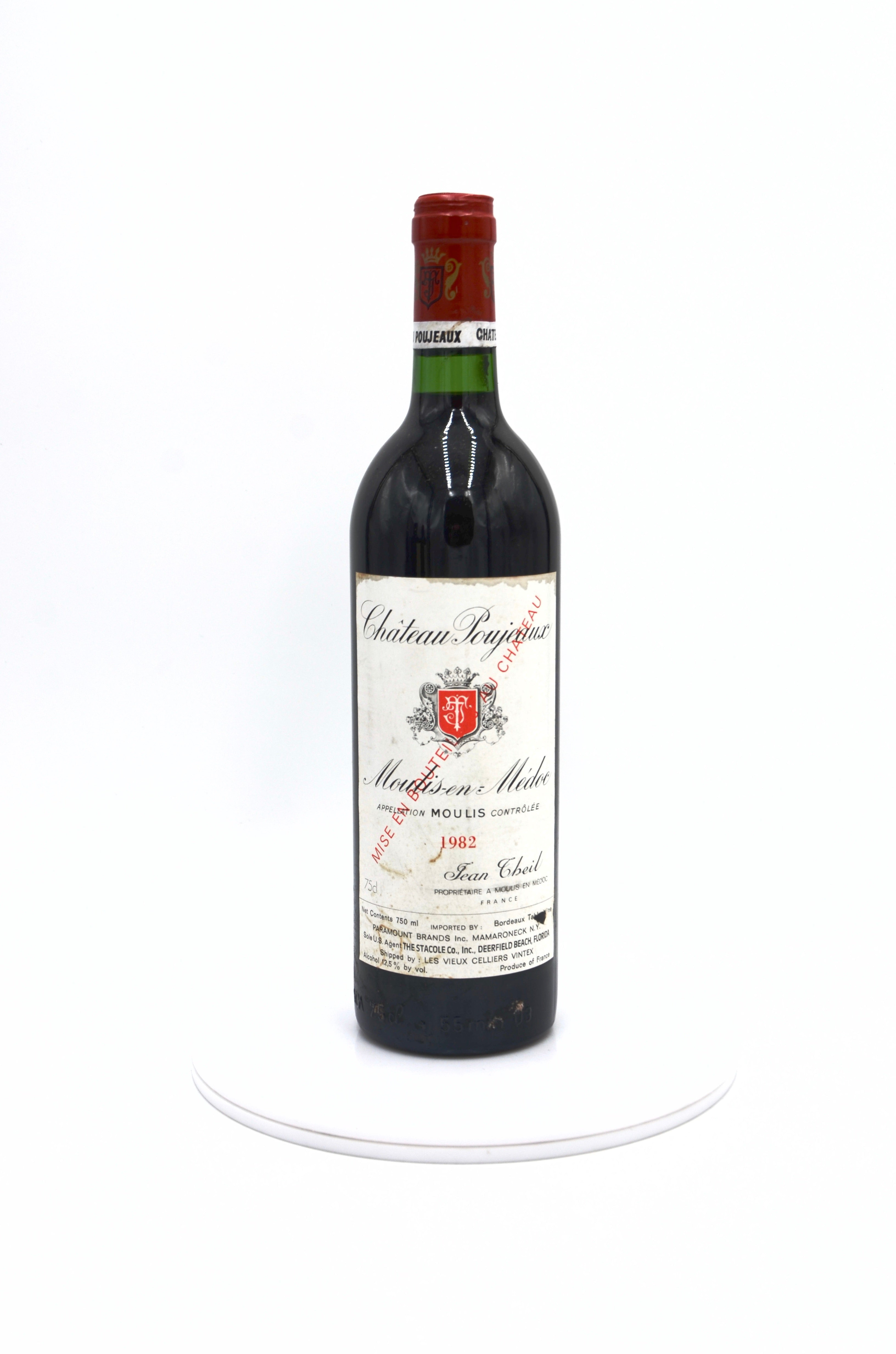 1982 Château Poujeaux, Moulis en Medoc