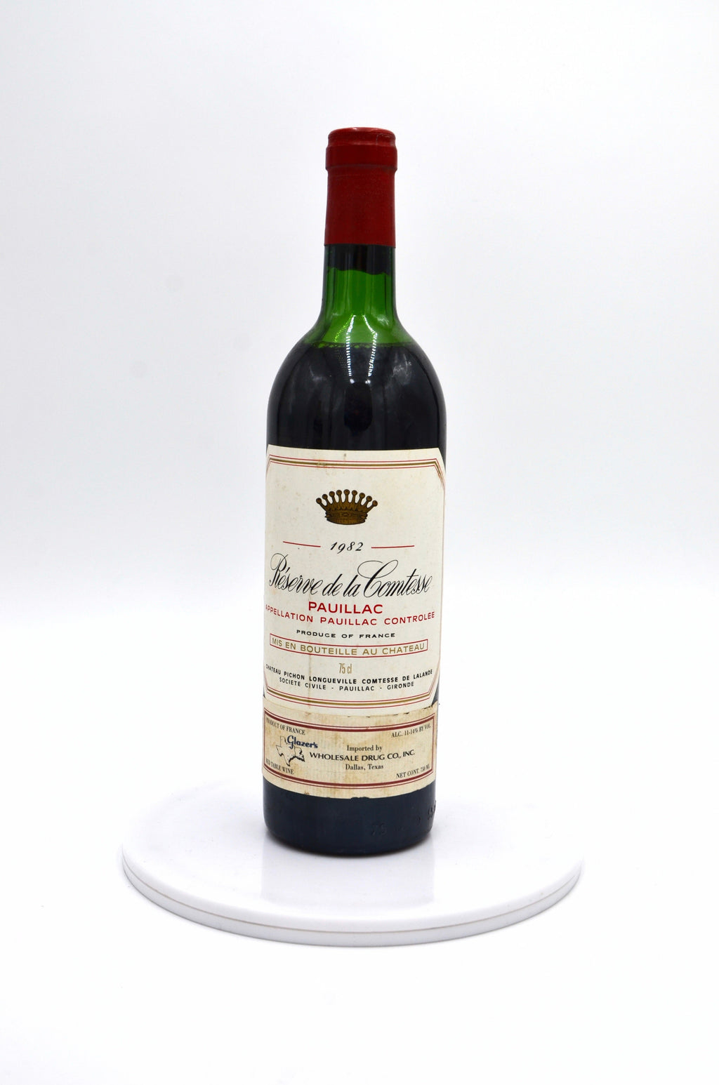 1982 Réserve de la Comtesse, Pauillac [Ch. Pichon Lalande's 2nd]