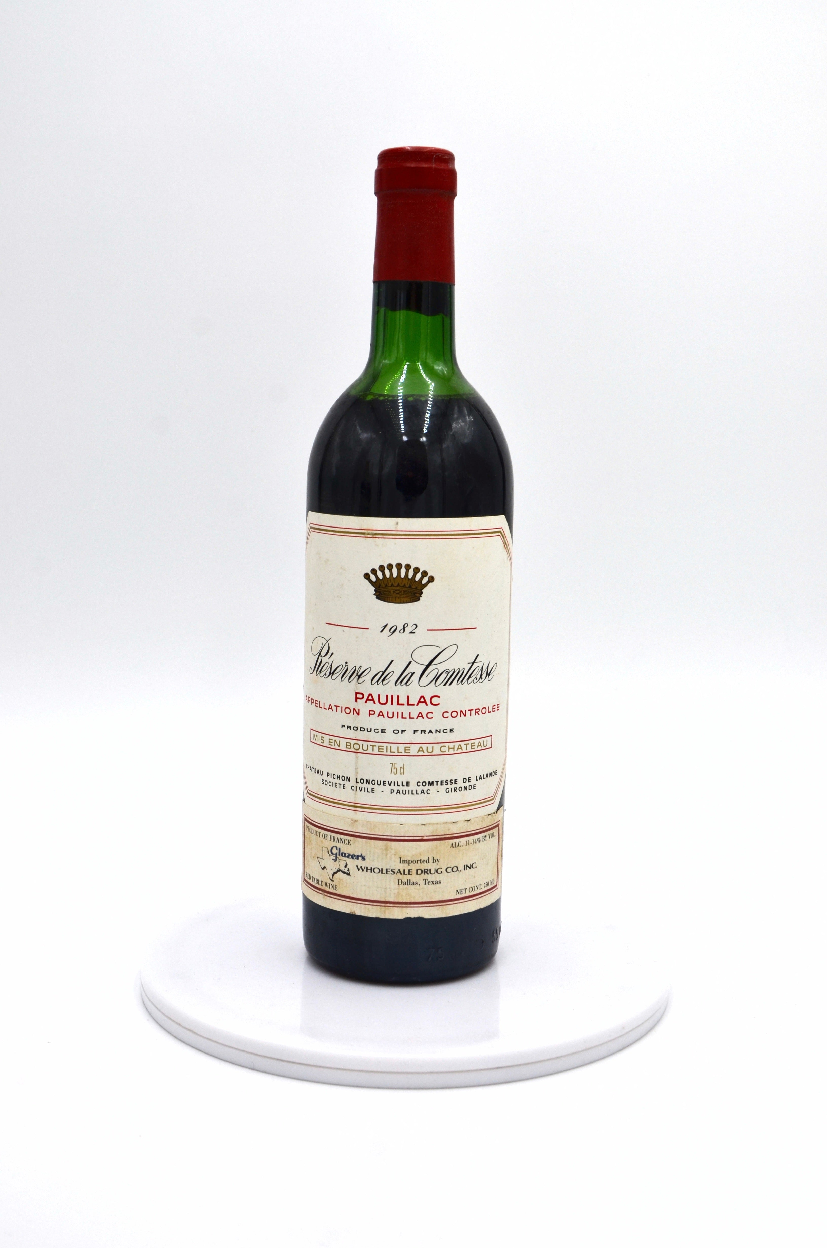 1982 Réserve de la Comtesse, Pauillac [Ch. Pichon Lalande's 2nd]
