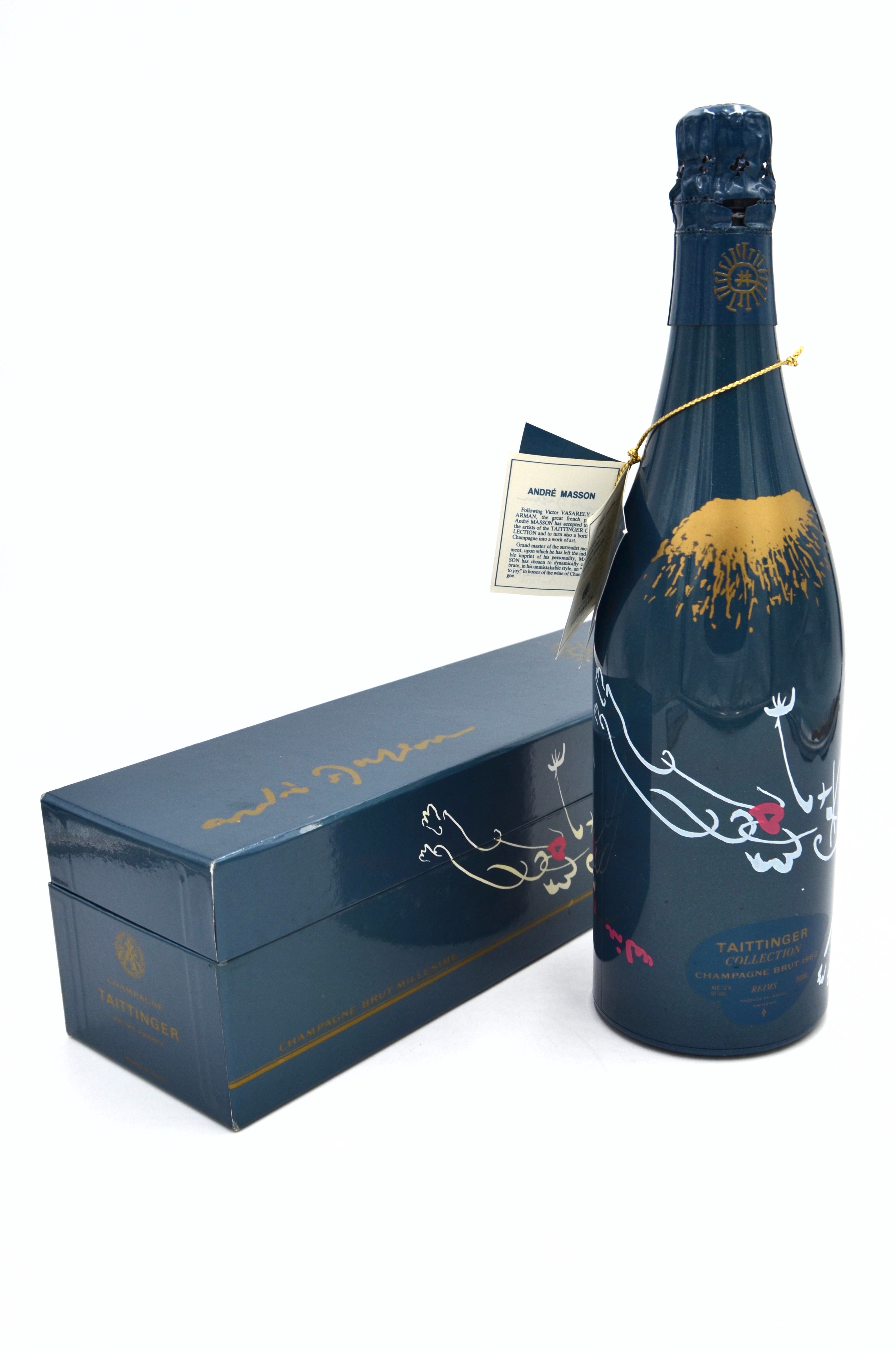 1982 Taittinger Vintage Brut Champagne, Artist Collection (Andre Masson)