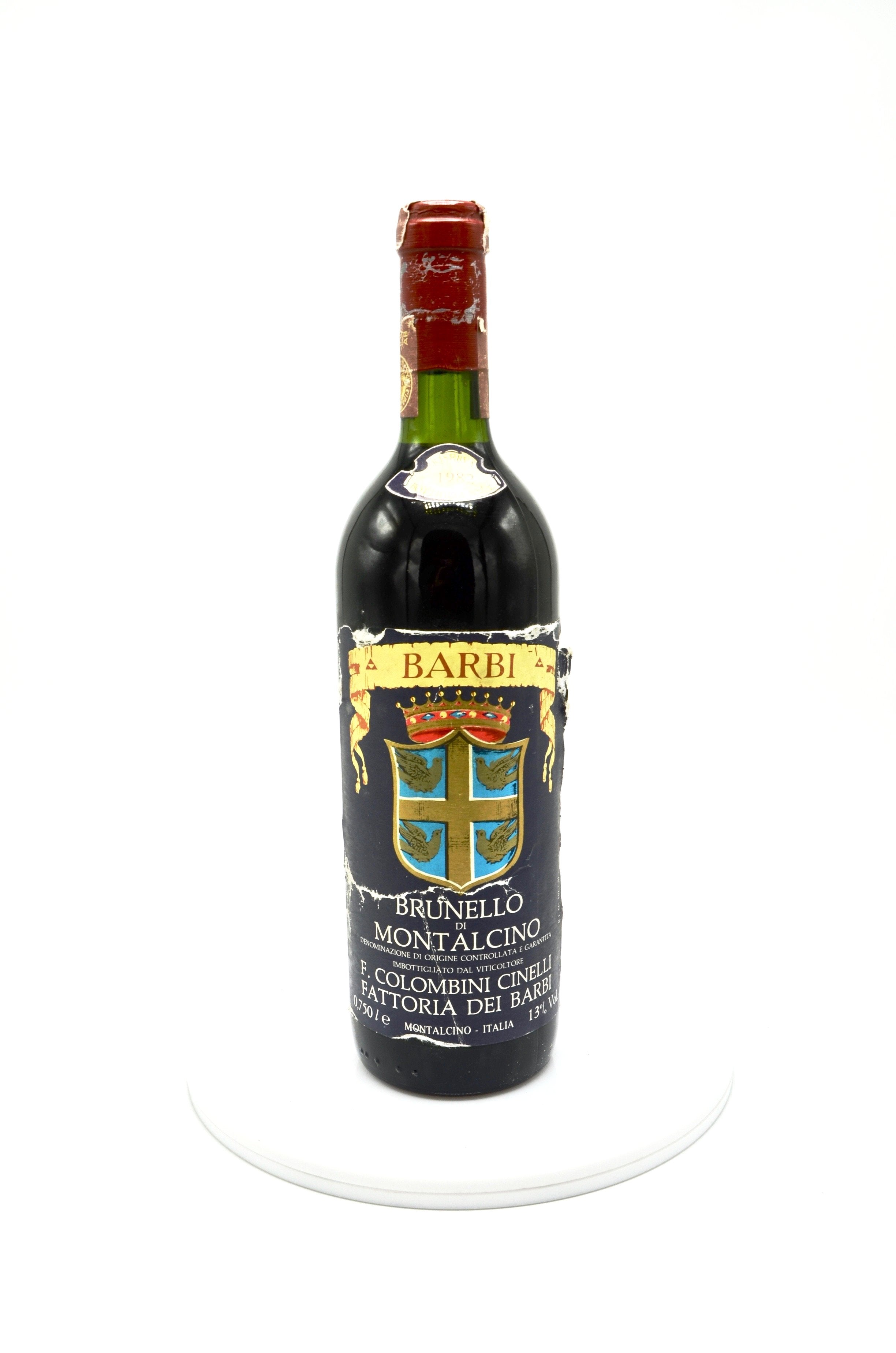 1982 Fattoria dei Barbi Brunello di Montalcino Riserva