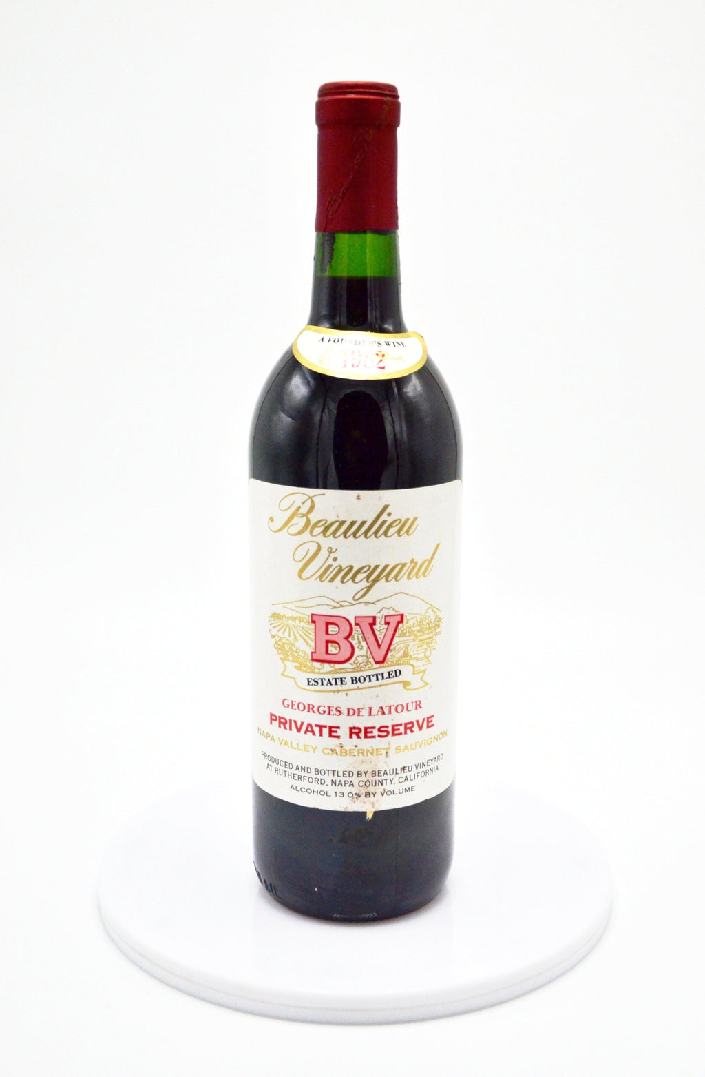 1982 Beaulieu Vineyard Georges de Latour Private Reserve Cabernet Sauvignon, Napa Valley
