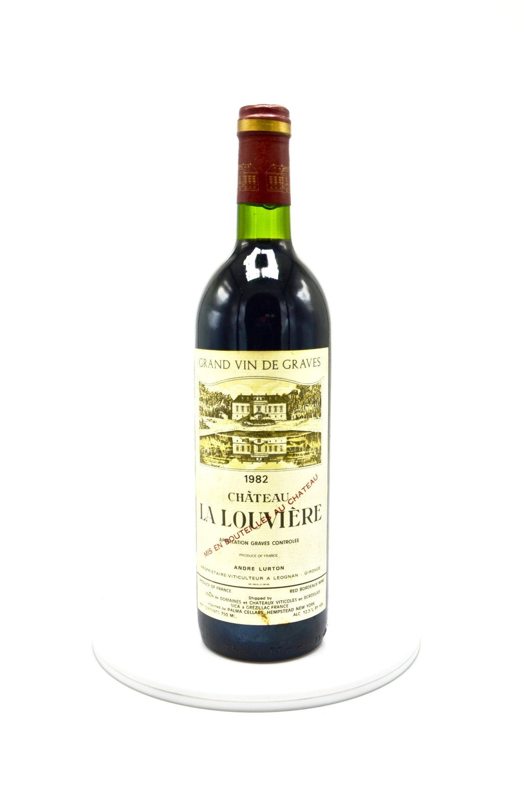 1982 Château La Louvière Rouge, Graves