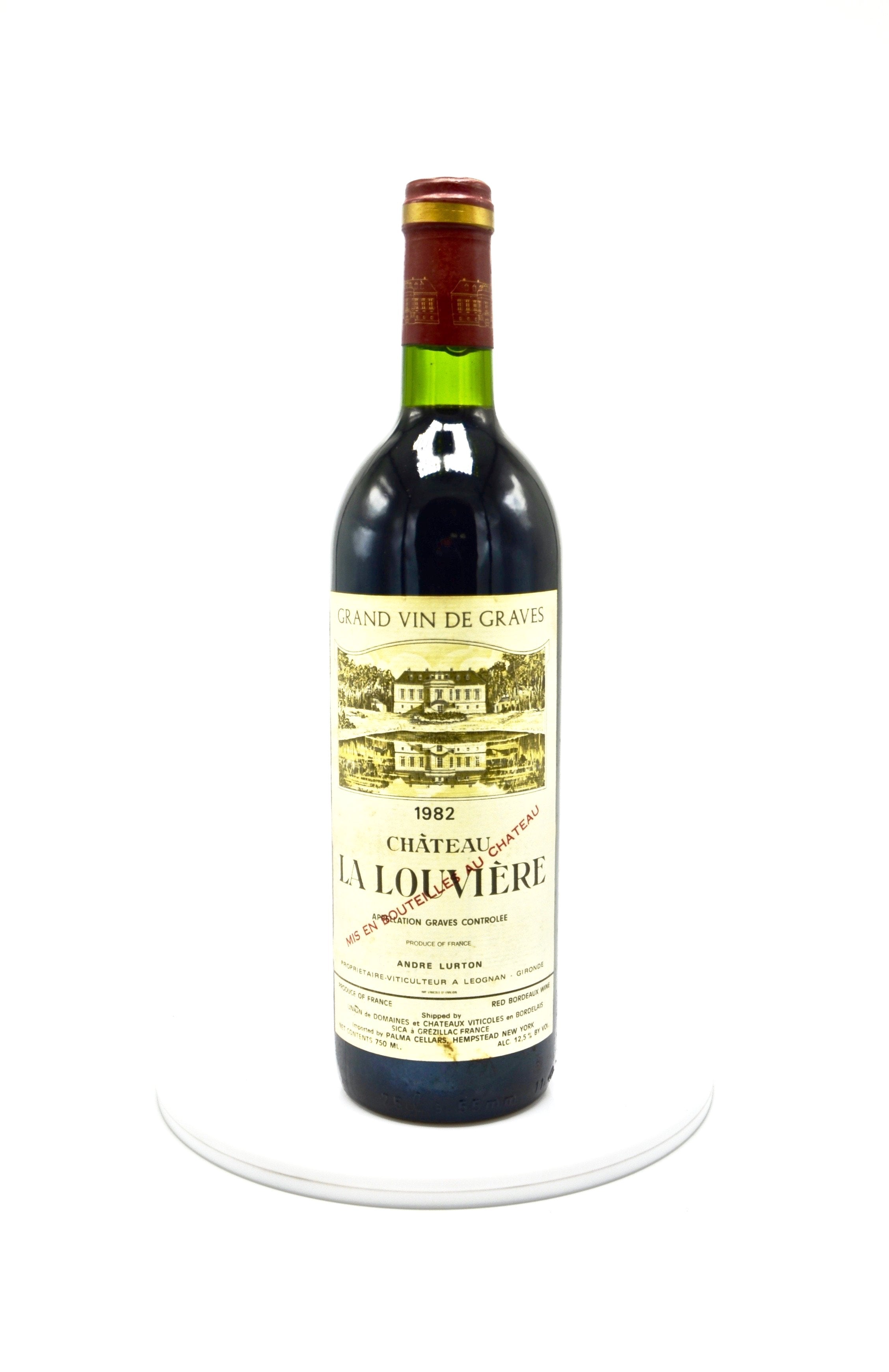 1982 Château La Louvière Rouge, Graves