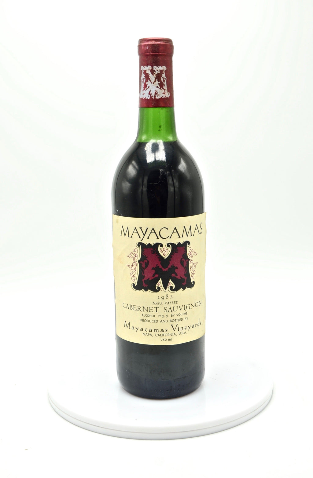 1982 Mayacamas Cabernet Sauvignon, Napa Valley