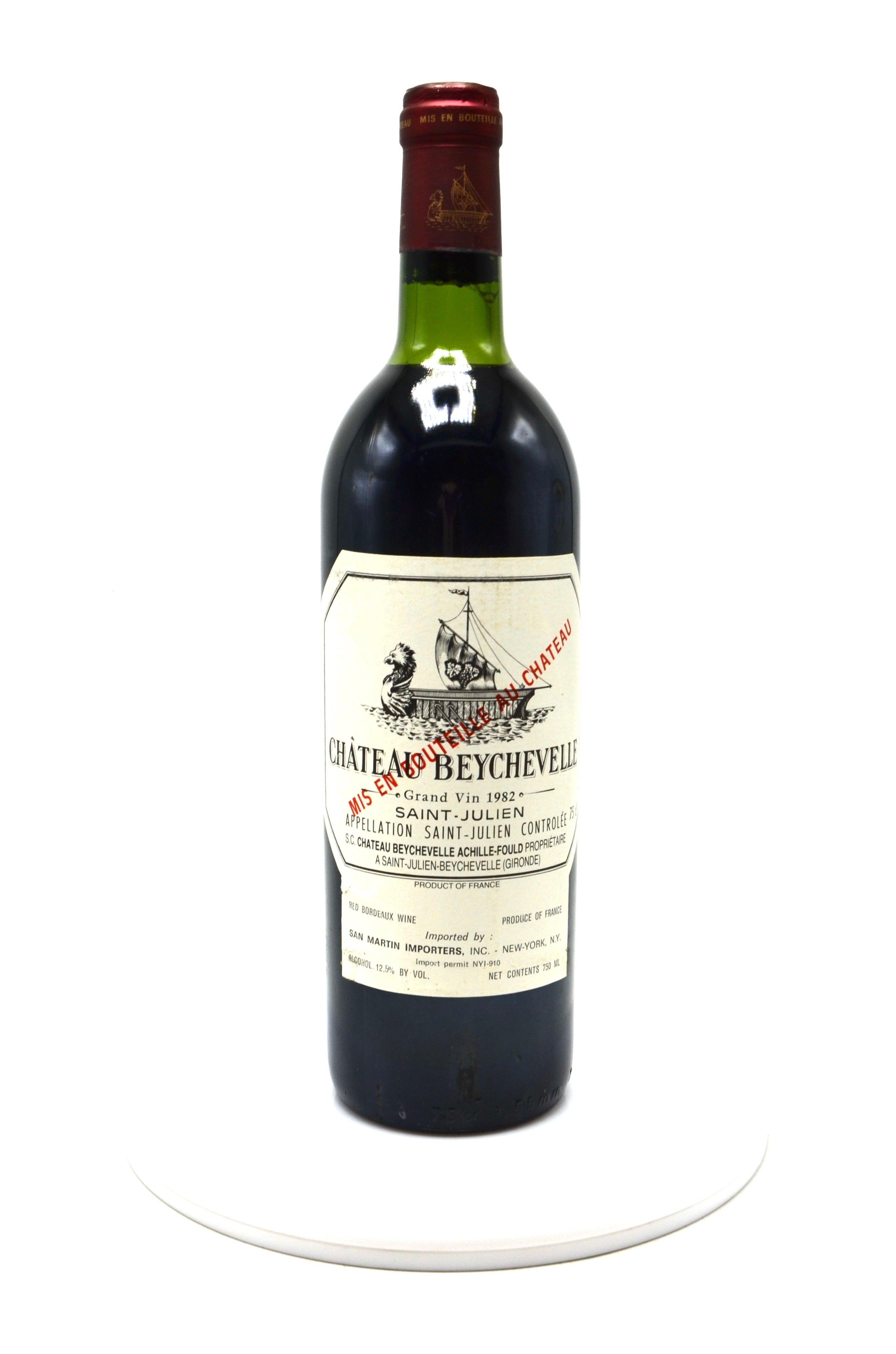 1982 Château Beychevelle, St. Julien