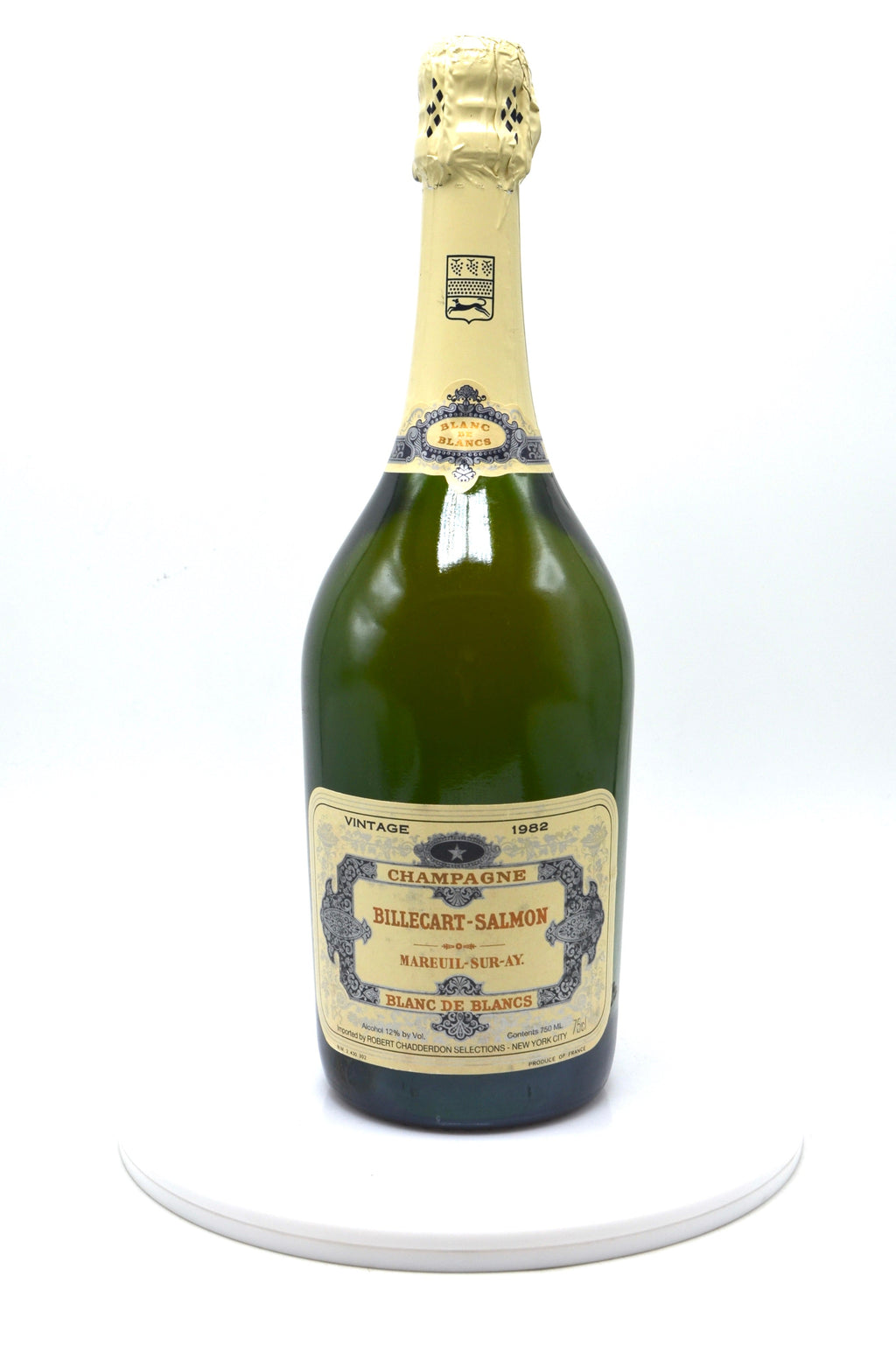 1982 Billecart Salmon Vintage Brut Champagne, Blanc de Blancs
