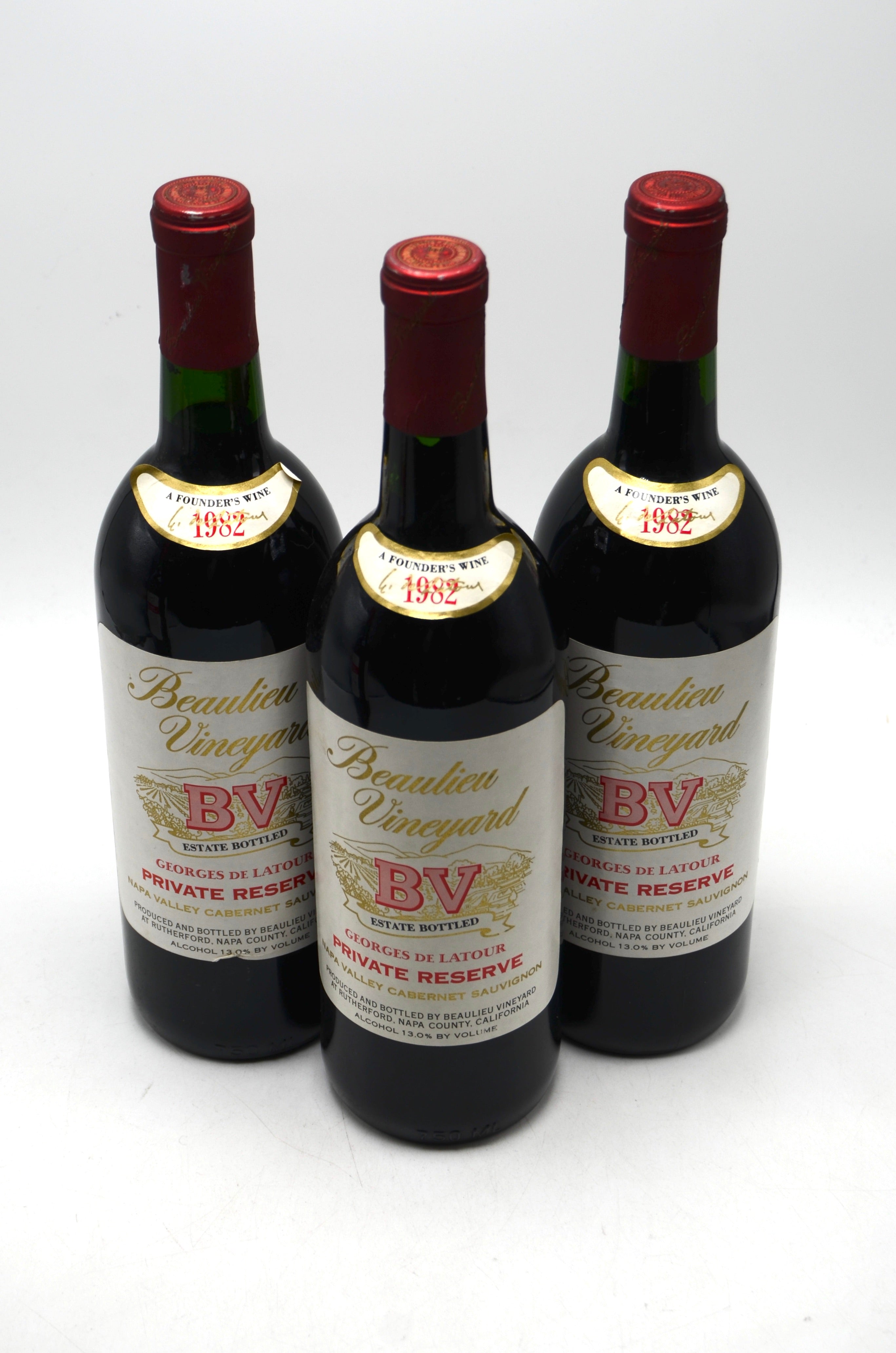 1982 Beaulieu Vineyard Georges de Latour Private Reserve Cabernet Sauvignon, Napa Valley