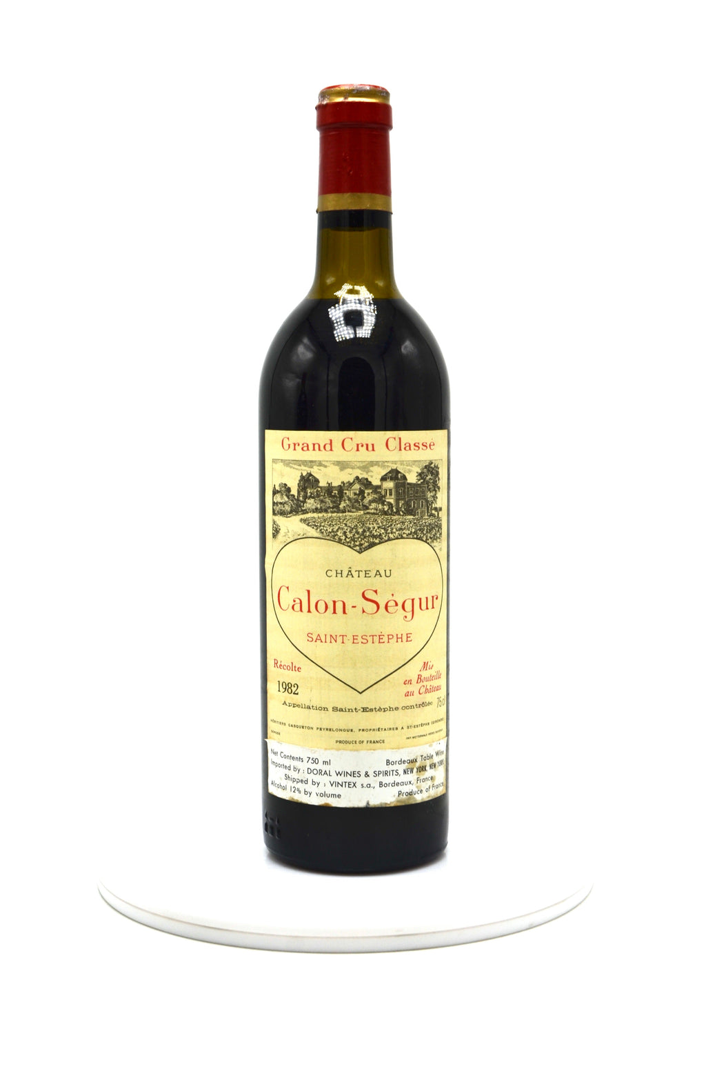 1982 Château Calon-Segur, St. Estephe