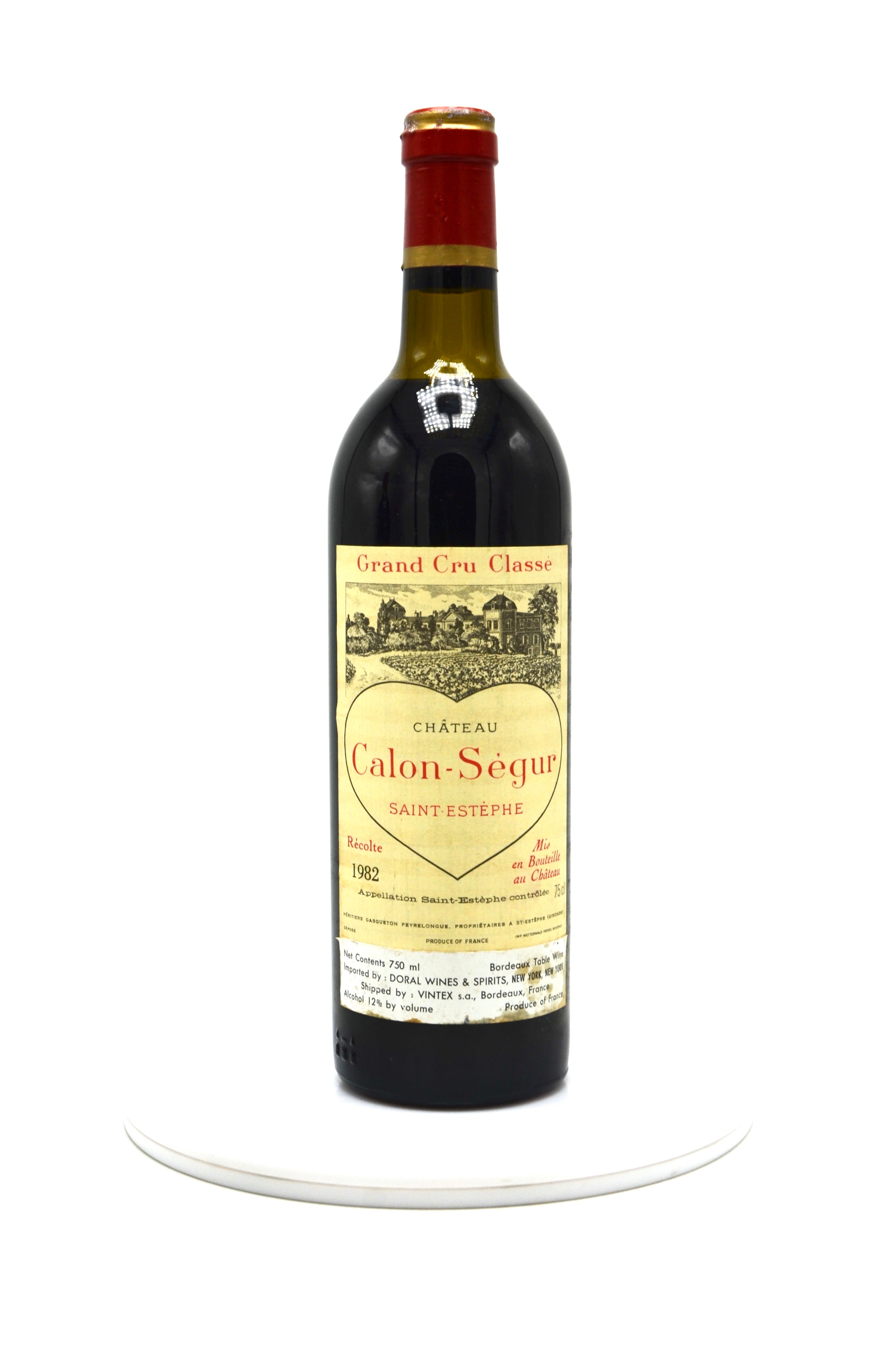 1982 Château Calon-Segur, St. Estephe