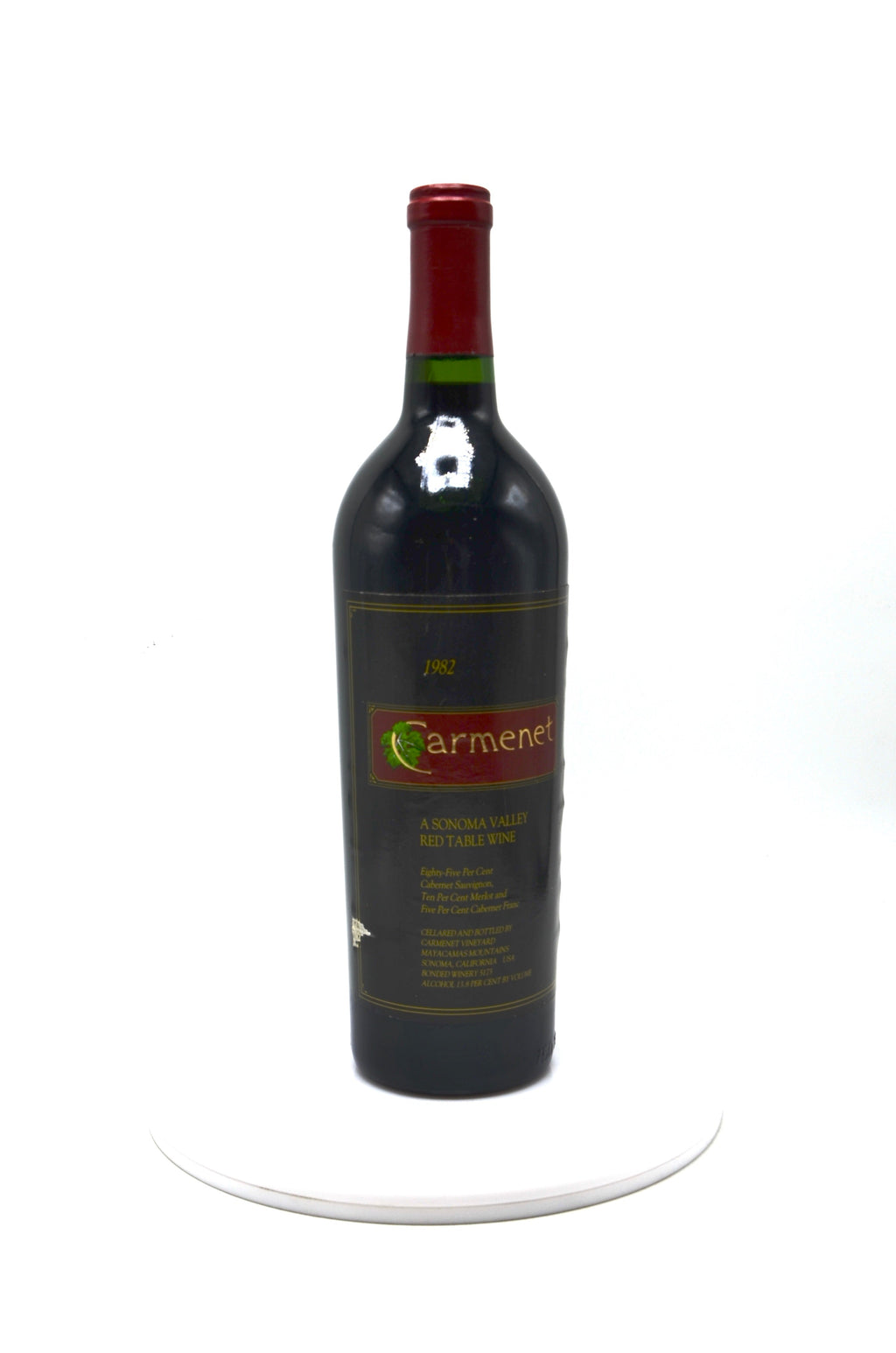 1982 Carmenet Estate Red, Sonoma Valley