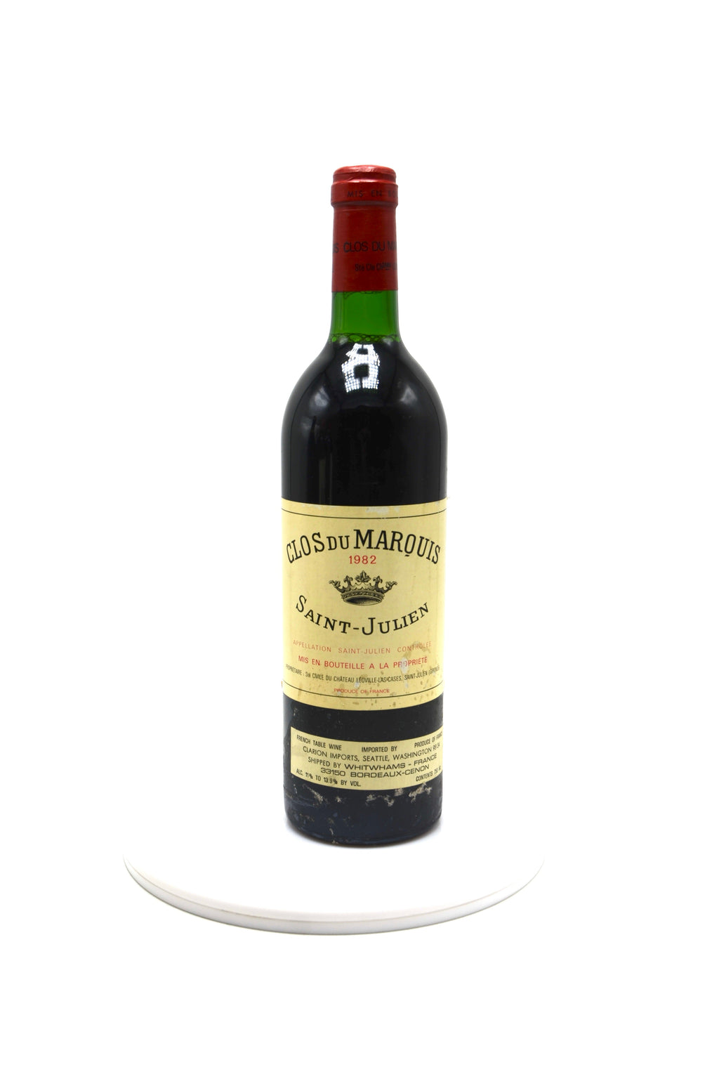 1982 Clos du Marquis, St. Julien [by Ch. Leoville Las Cases]